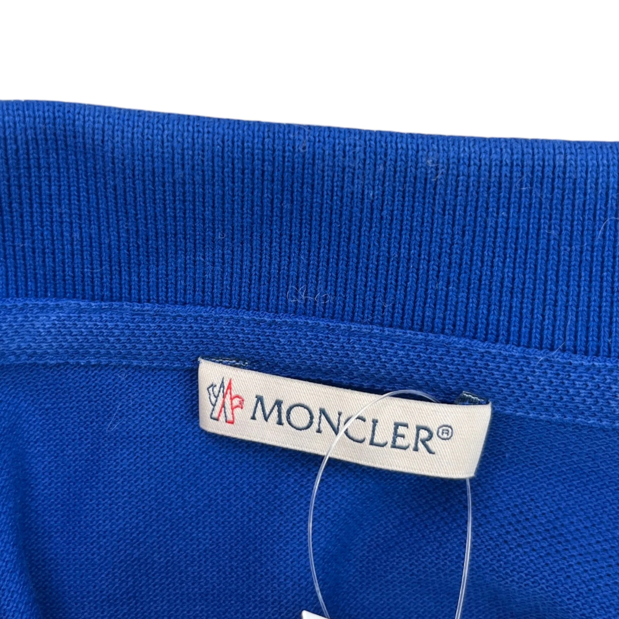 Men's Maglia Polo Shirt Blue Size S - Image 7