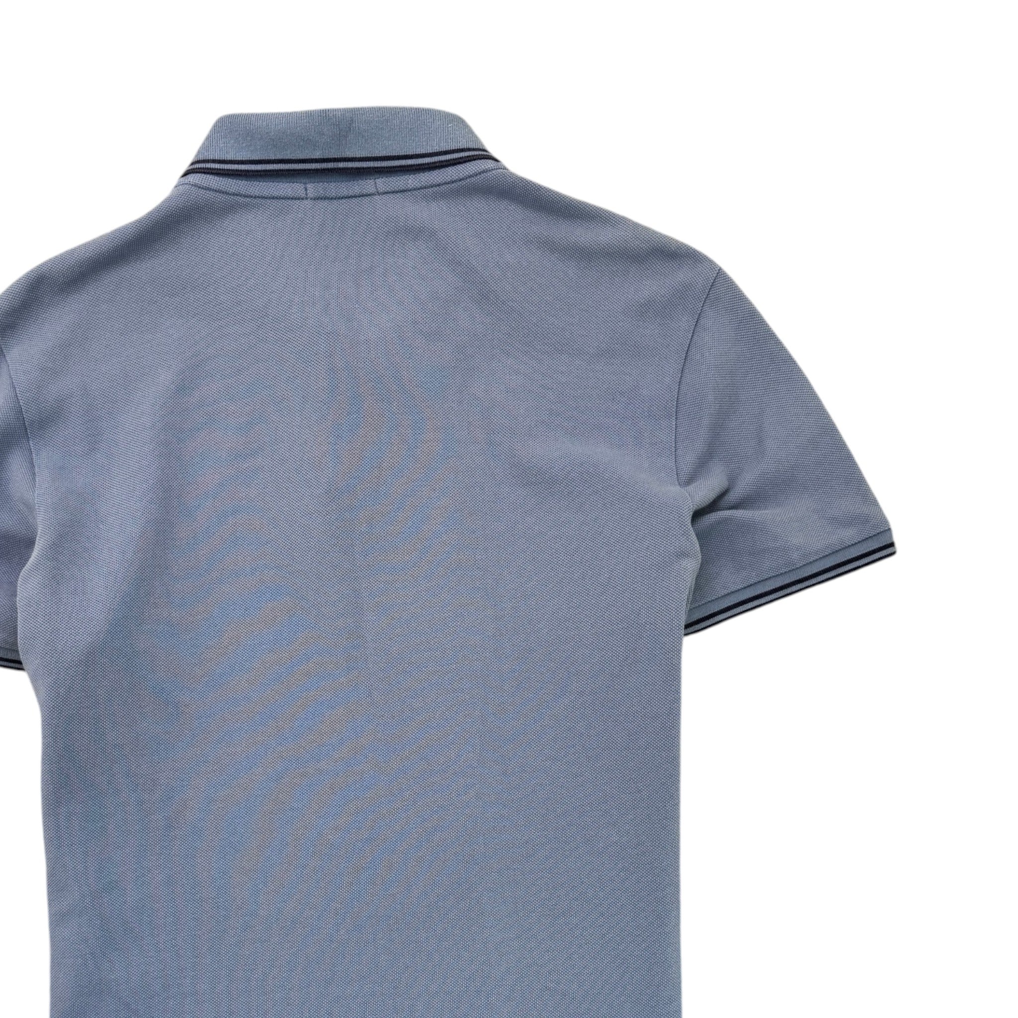 Men's Maglia Polo Shirt Blue Size S - Image 4