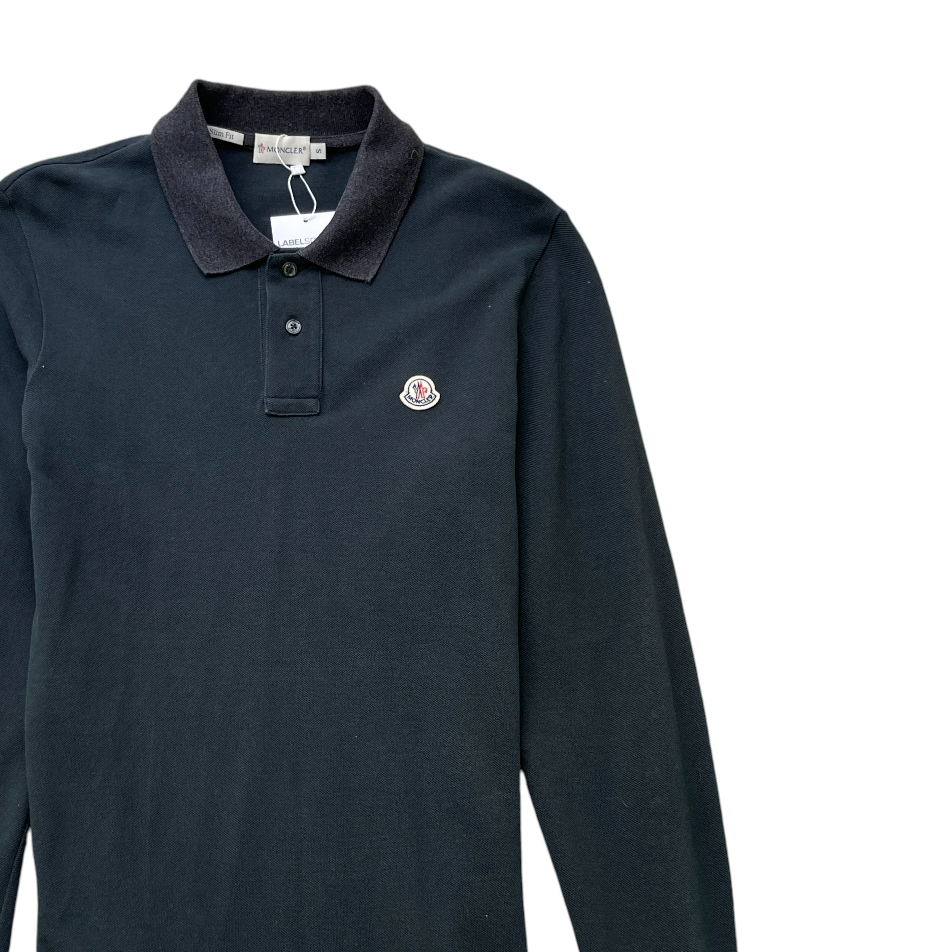 Men's Maglia Polo Shirt Green Size S - Image 3