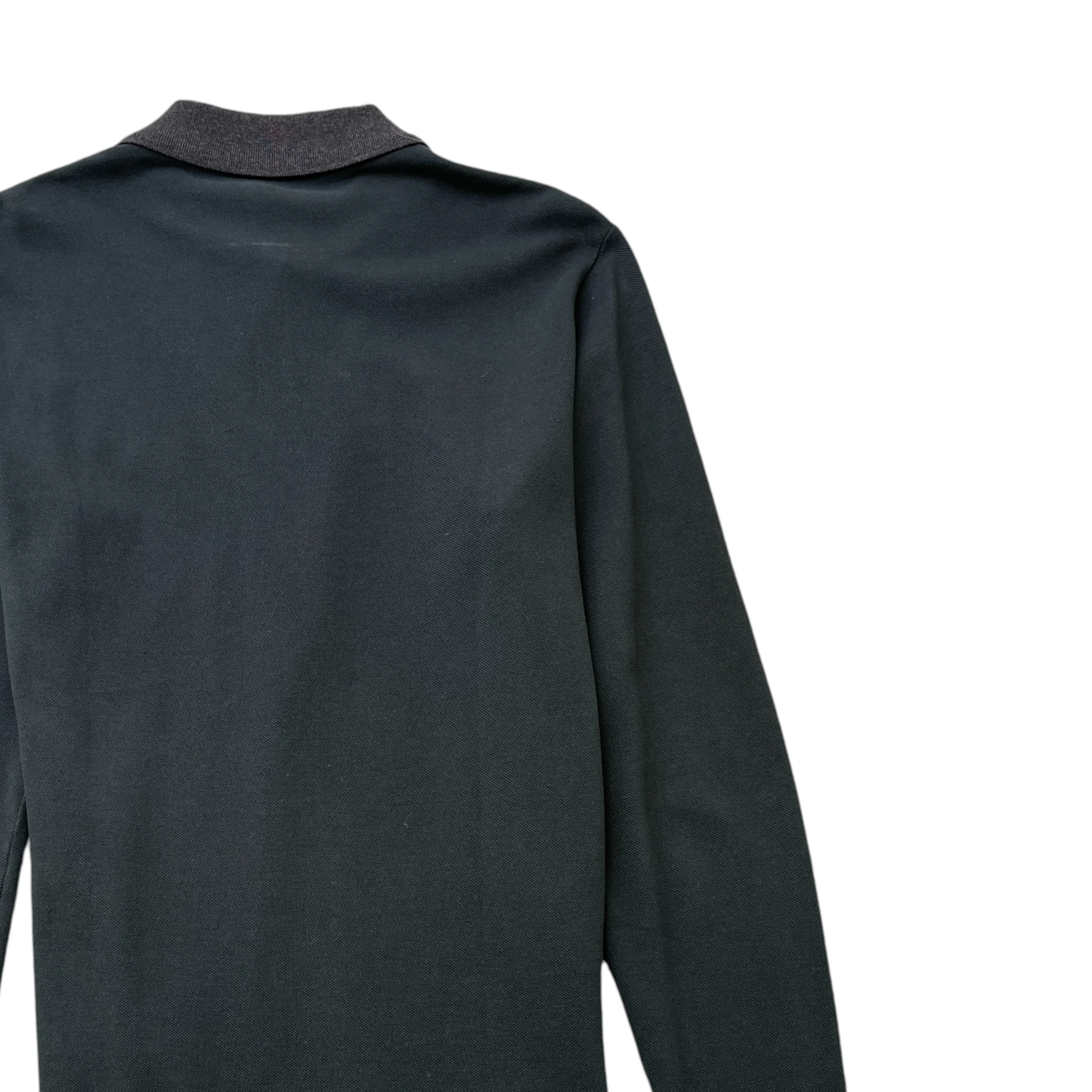 Men's Maglia Polo Shirt Green Size S - Image 4