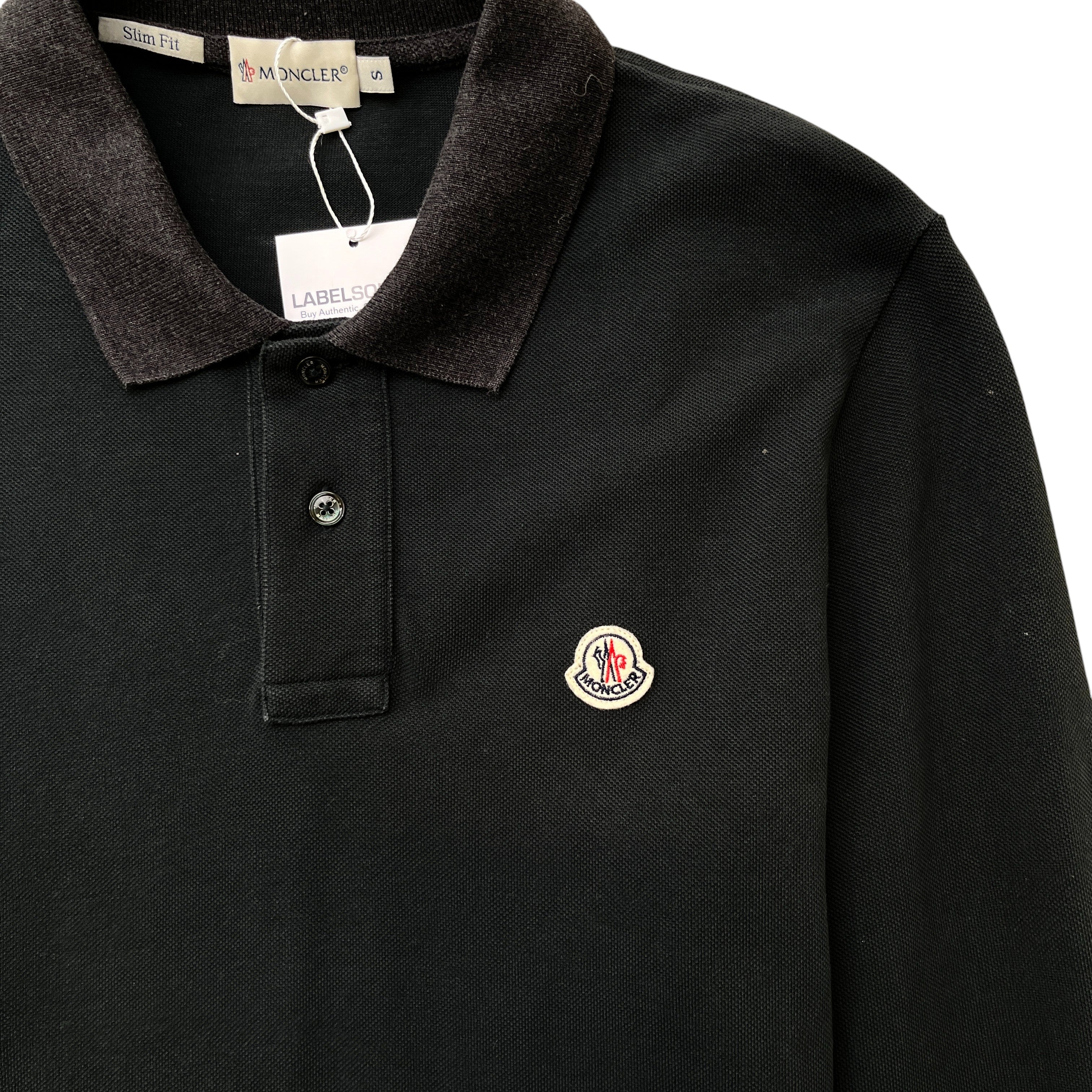 Men's Maglia Polo Shirt Green Size S - Image 5