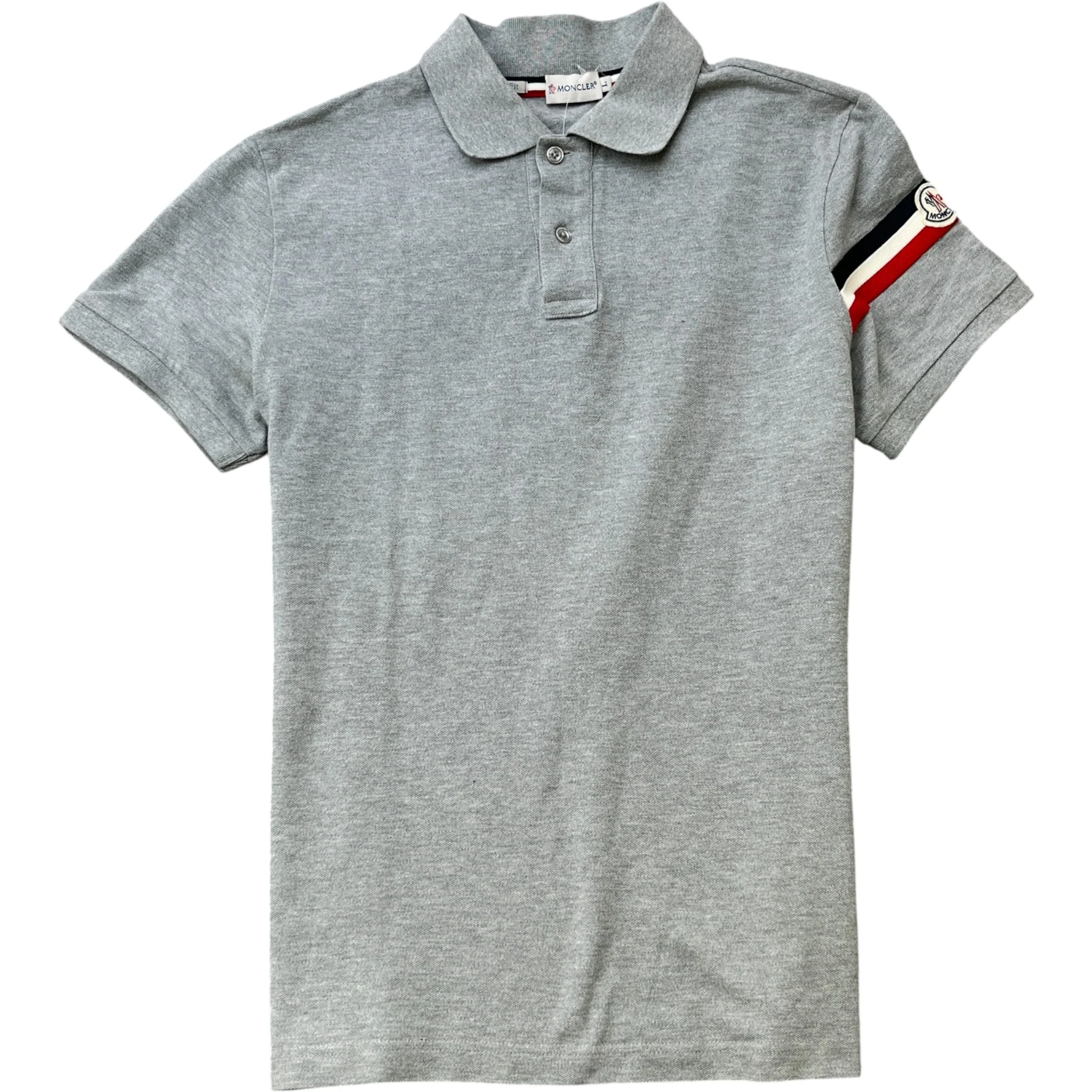 Men's Maglia Polo Shirt Grey Size L