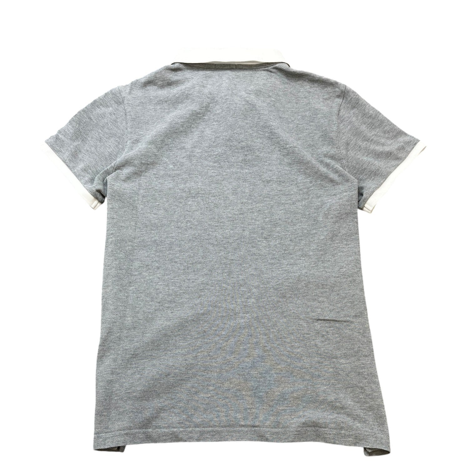 Men's Maglia Polo Shirt Grey Size L - Image 2