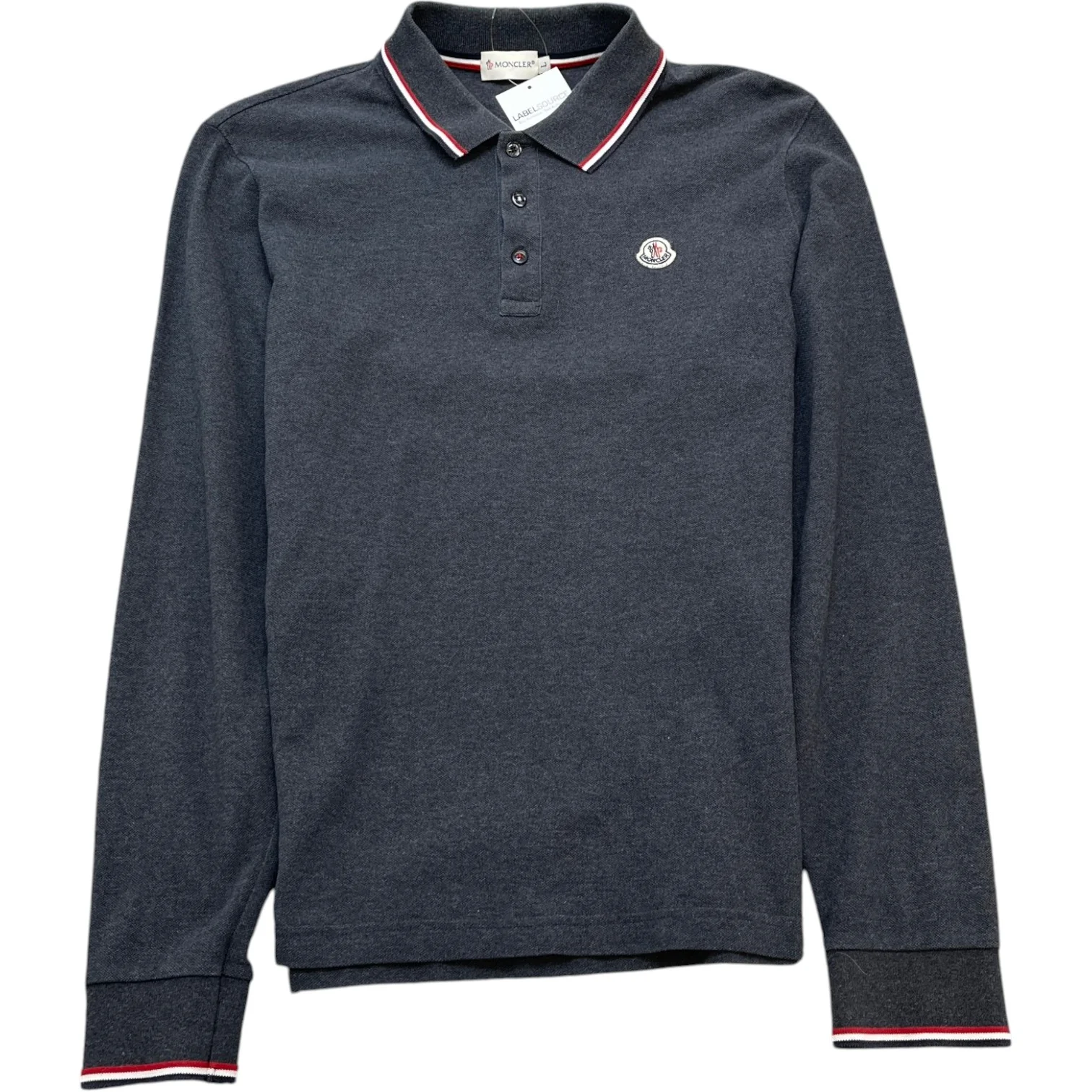 Men's Maglia Polo Shirt Grey Size L