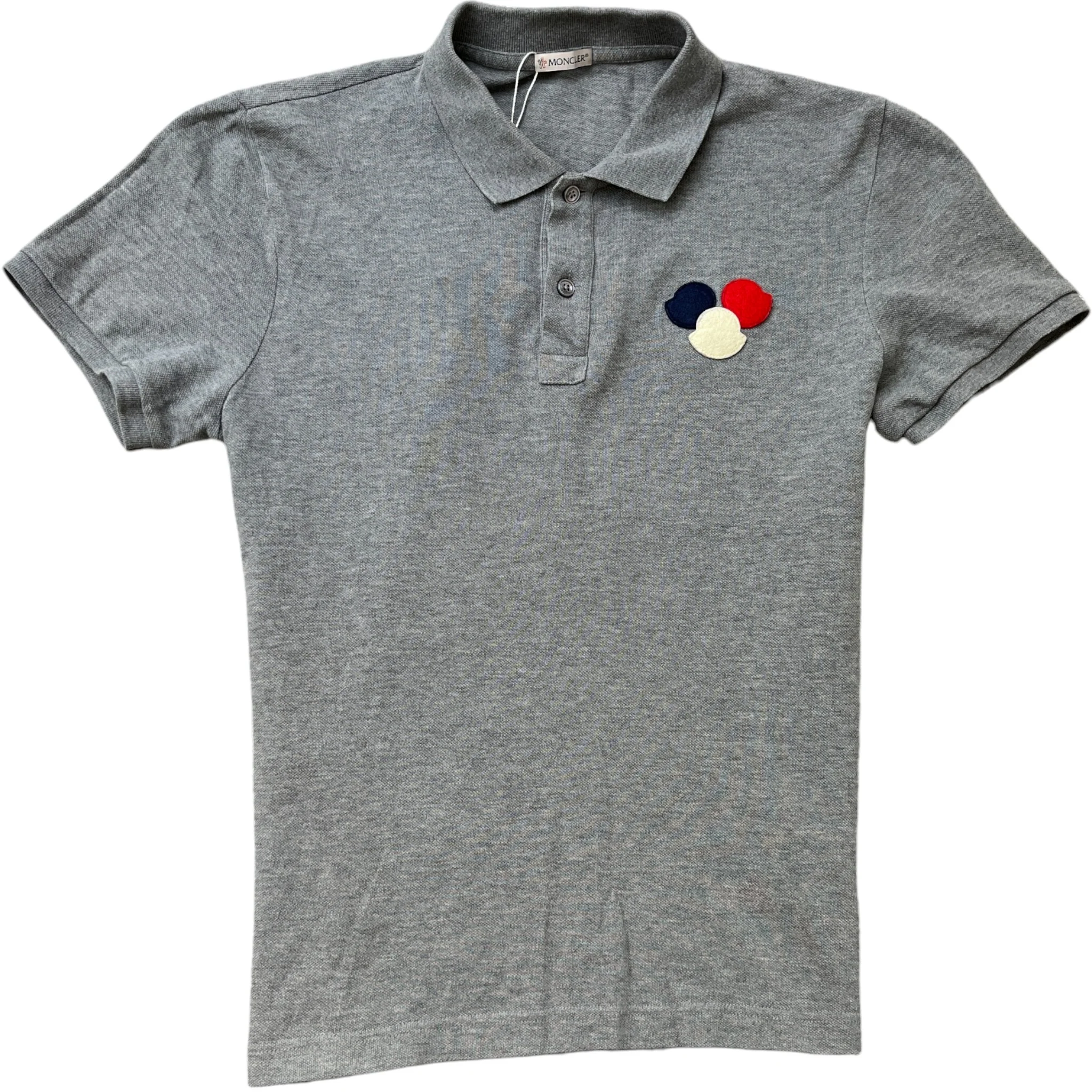 Men's Maglia Polo Shirt Grey Size M