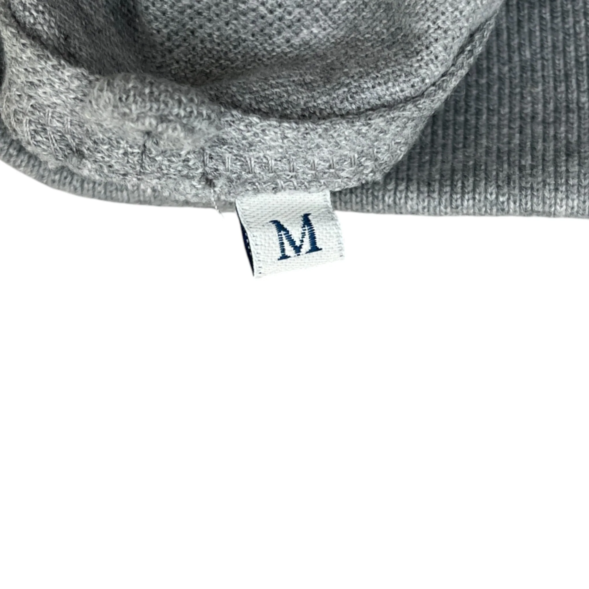 Men's Maglia Polo Shirt Grey Size M - Image 8