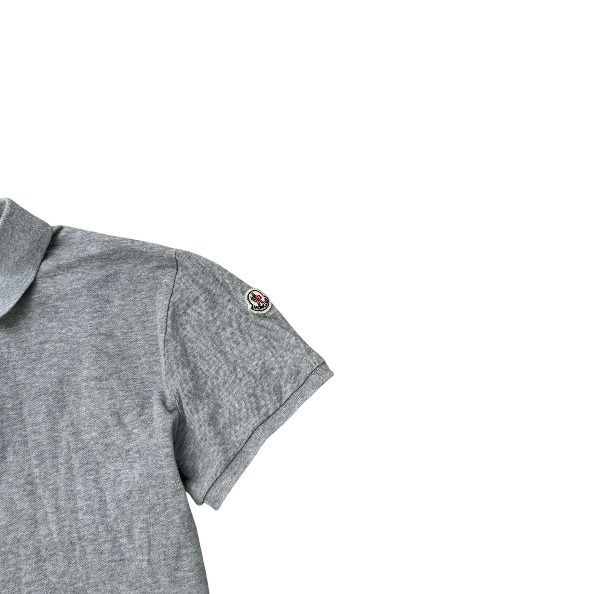 Men's Maglia Polo Shirt Grey Size M - Image 5
