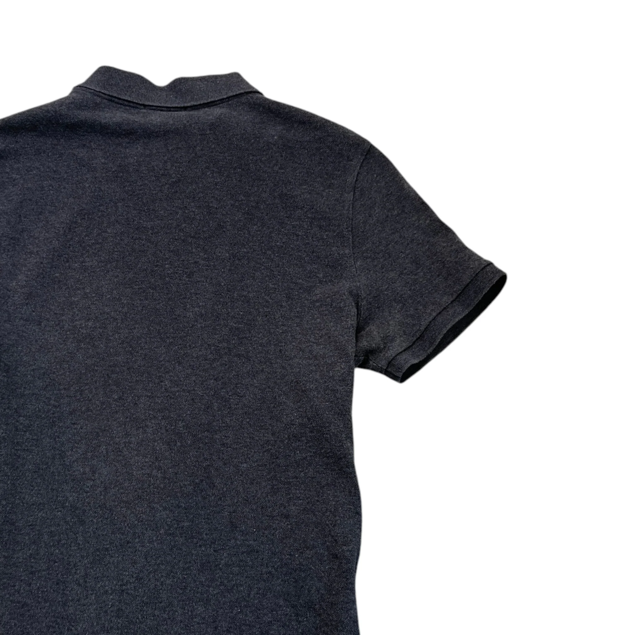 Men's Maglia Polo Shirt Grey Size M - Image 4
