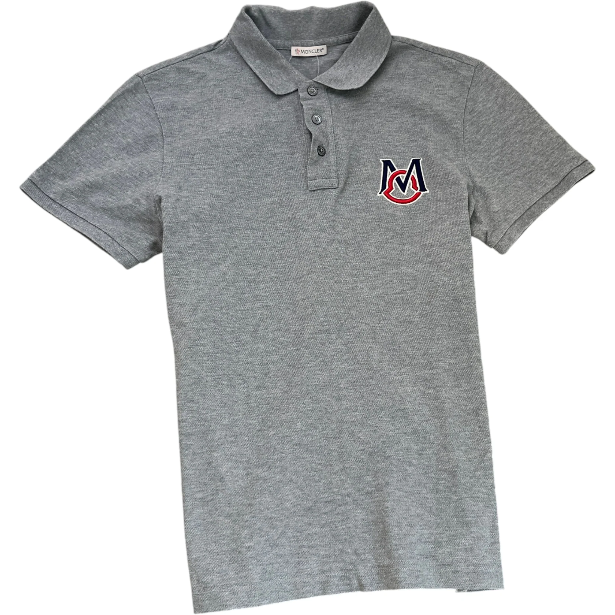 Men's Maglia Polo Shirt Grey Size M