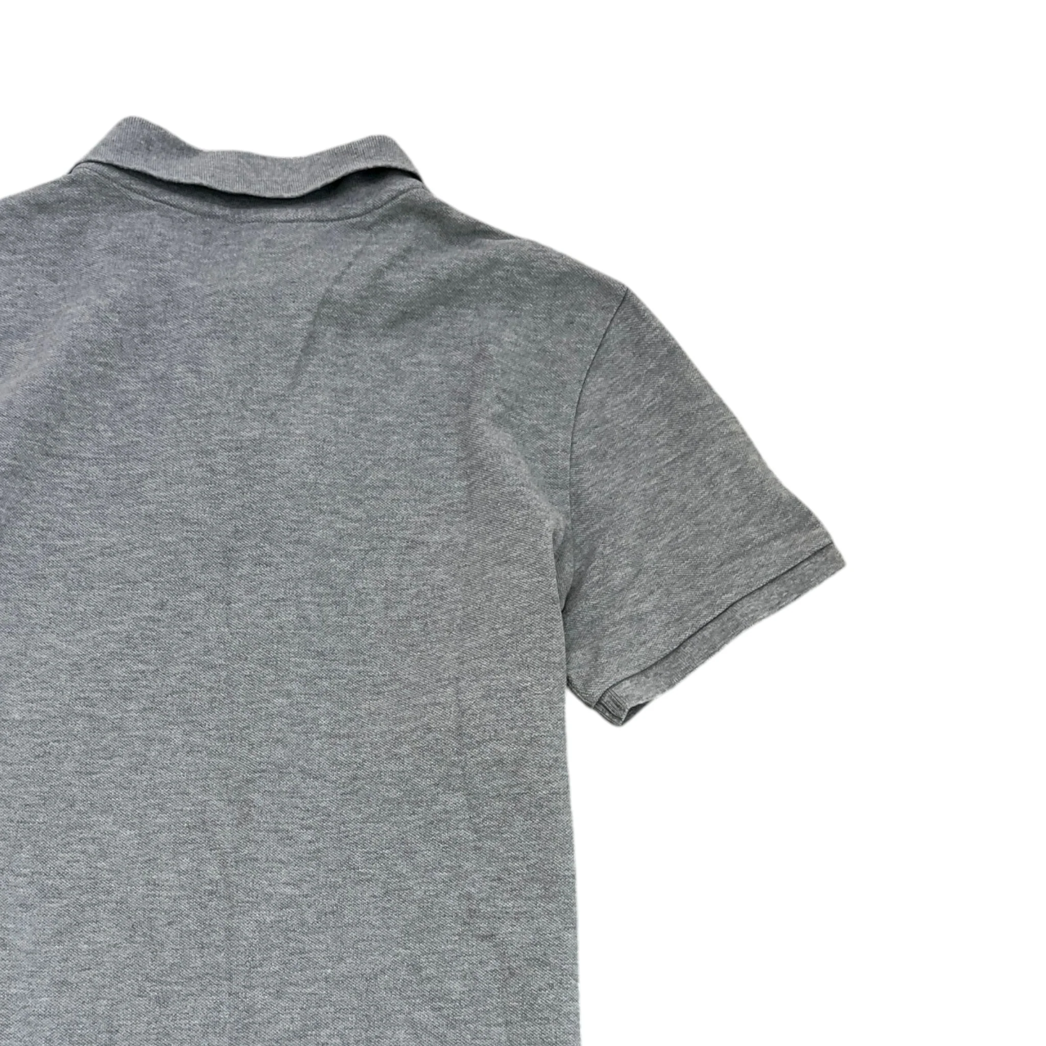Men's Maglia Polo Shirt Grey Size M - Image 4