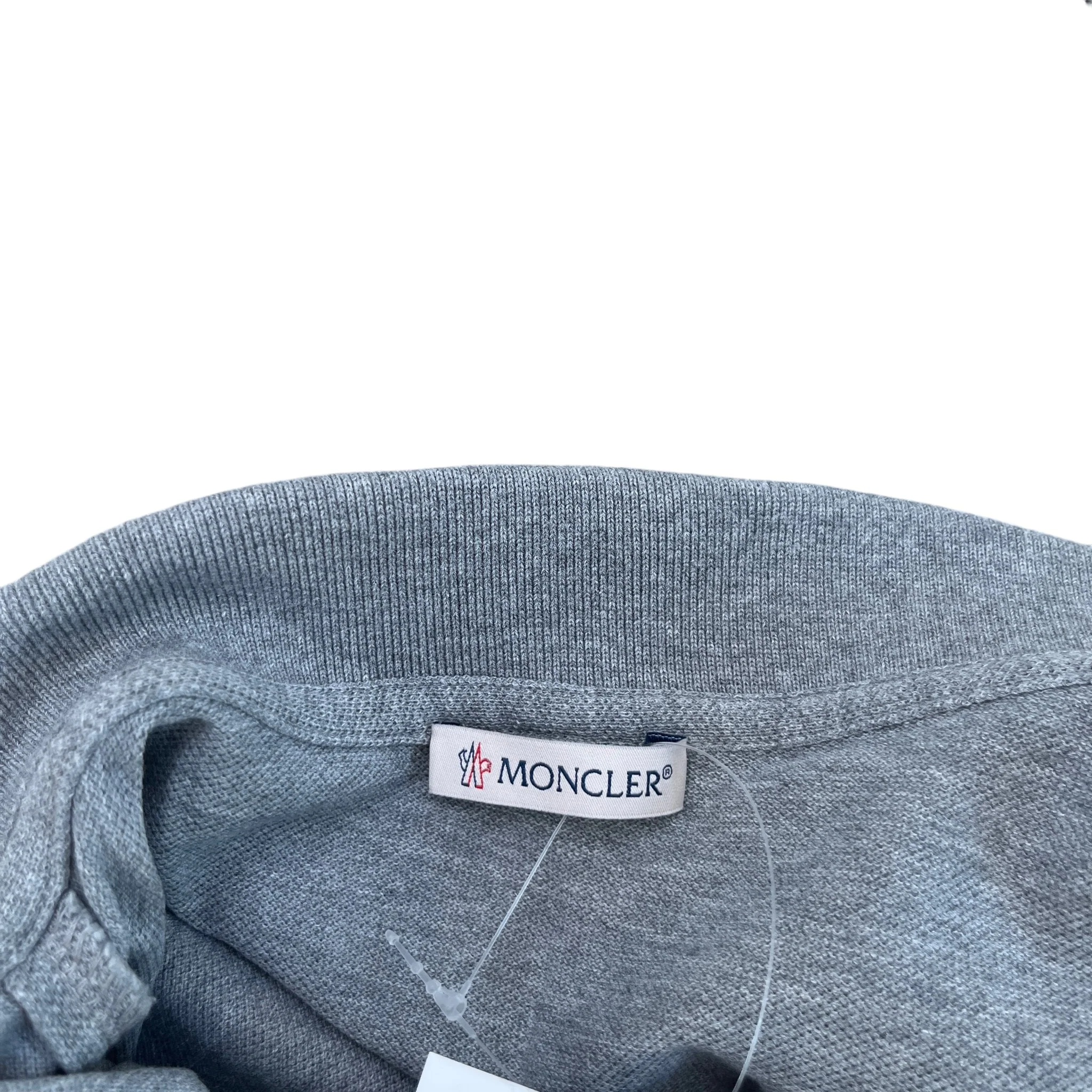 Men's Maglia Polo Shirt Grey Size M - Image 6