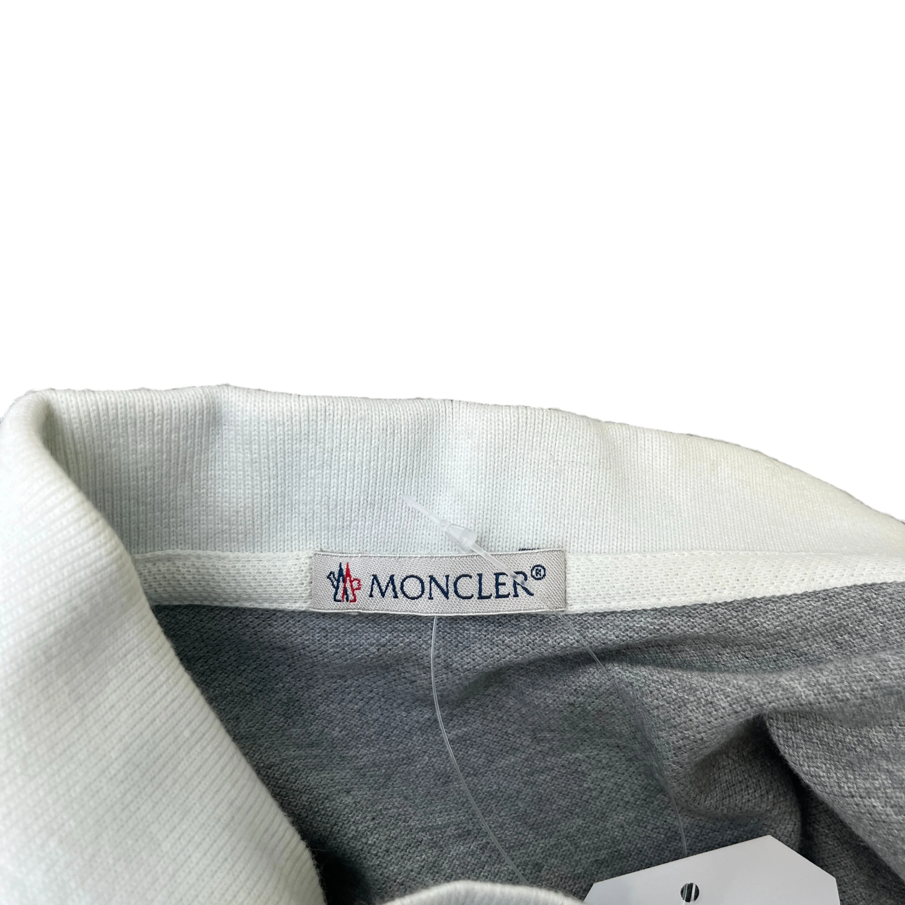 Men's Maglia Polo Shirt Grey Size S - Image 6
