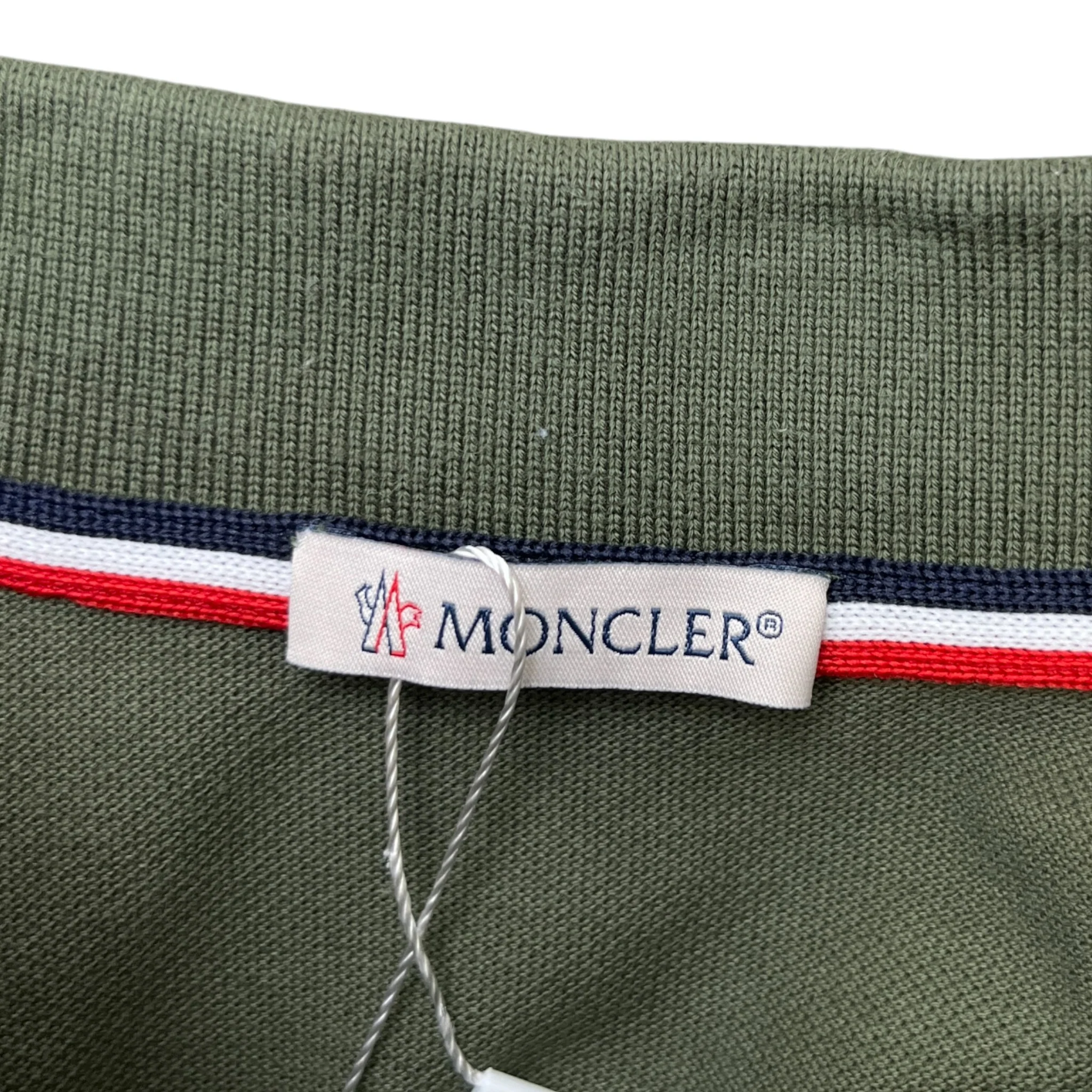 Men's Maglia Polo Shirt Khaki Size L - Image 8