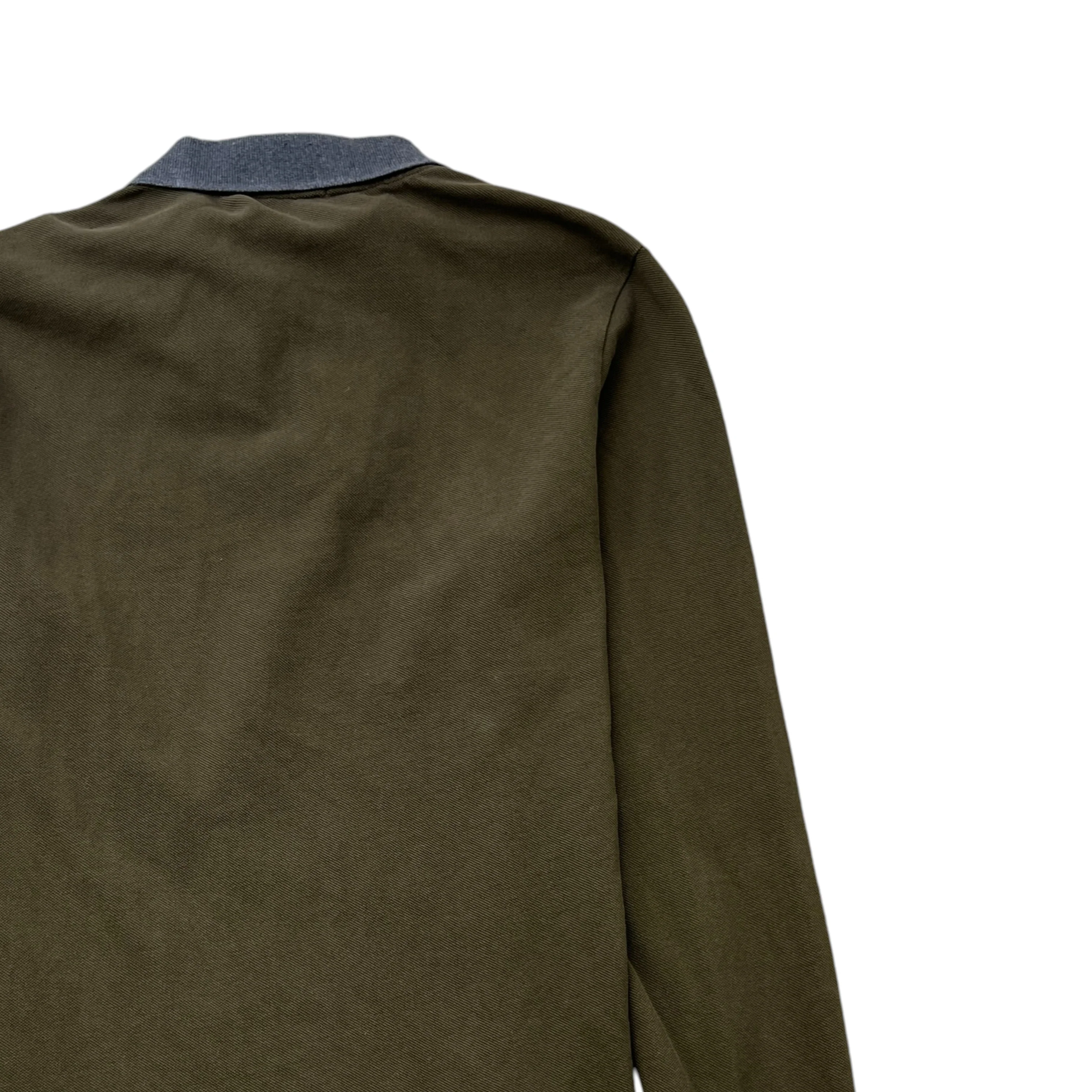 Men's Maglia Polo Shirt Khaki Size L - Image 4