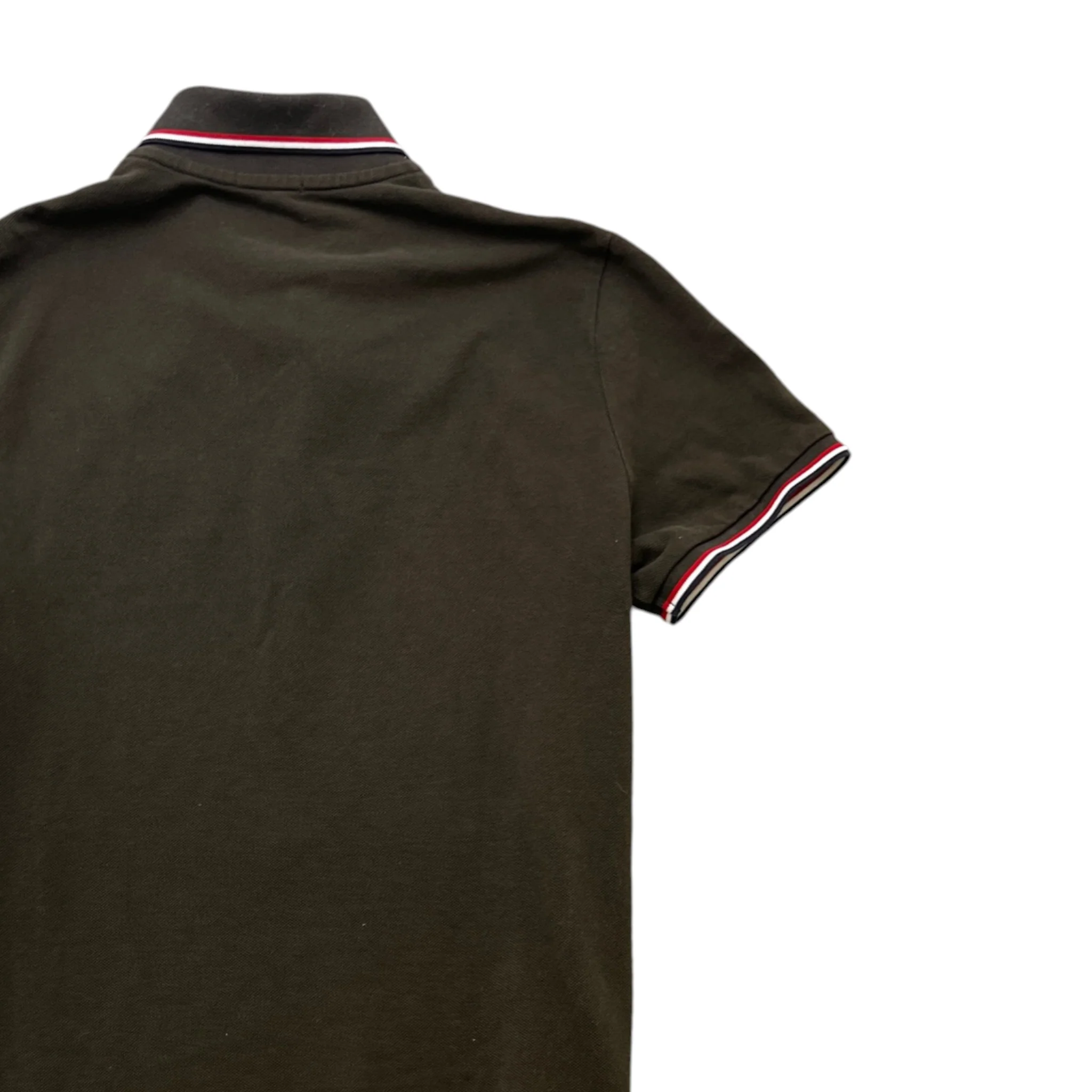 Men's Maglia Polo Shirt Khaki Size S - Image 4