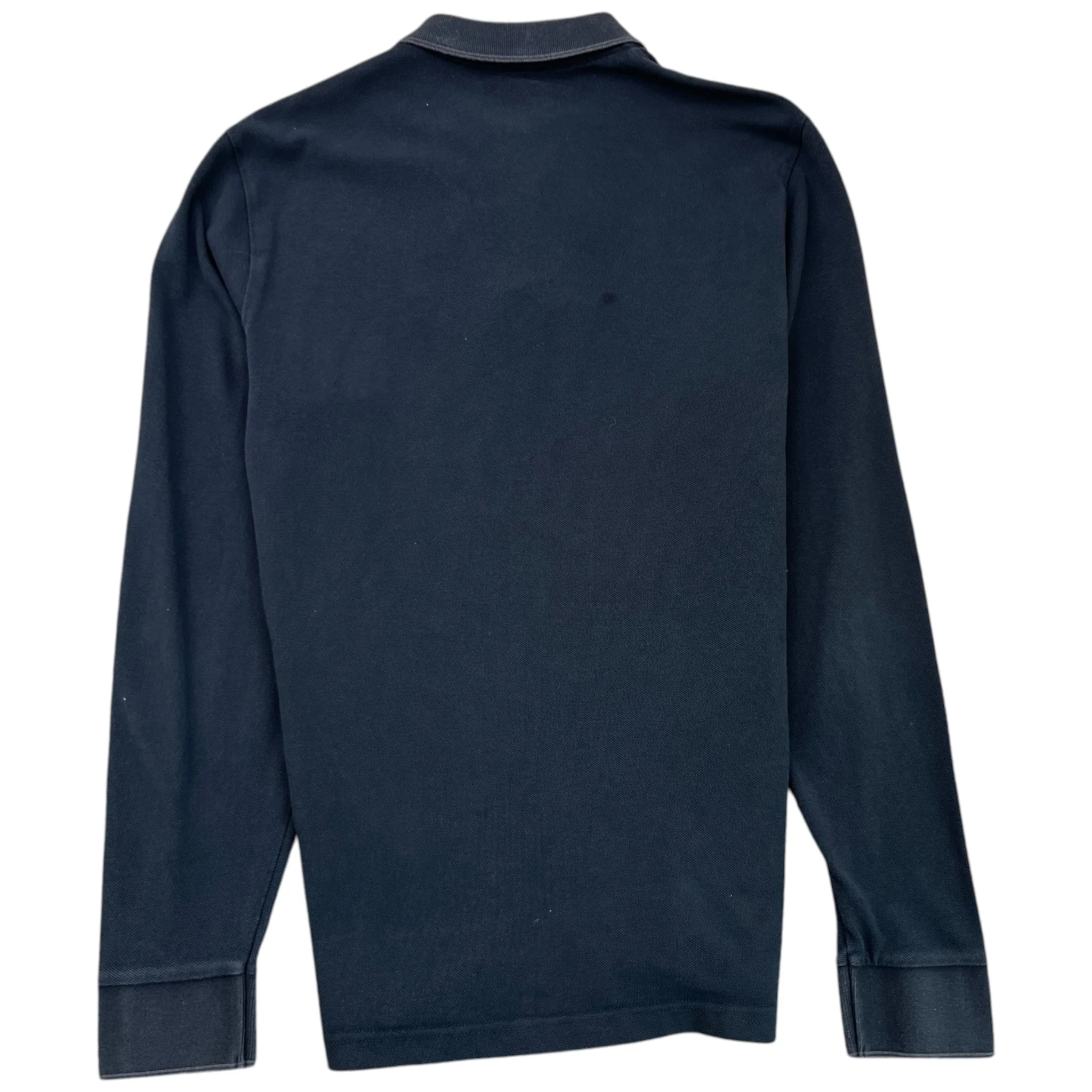 Men's Maglia Polo Shirt Navy Size L - Image 2
