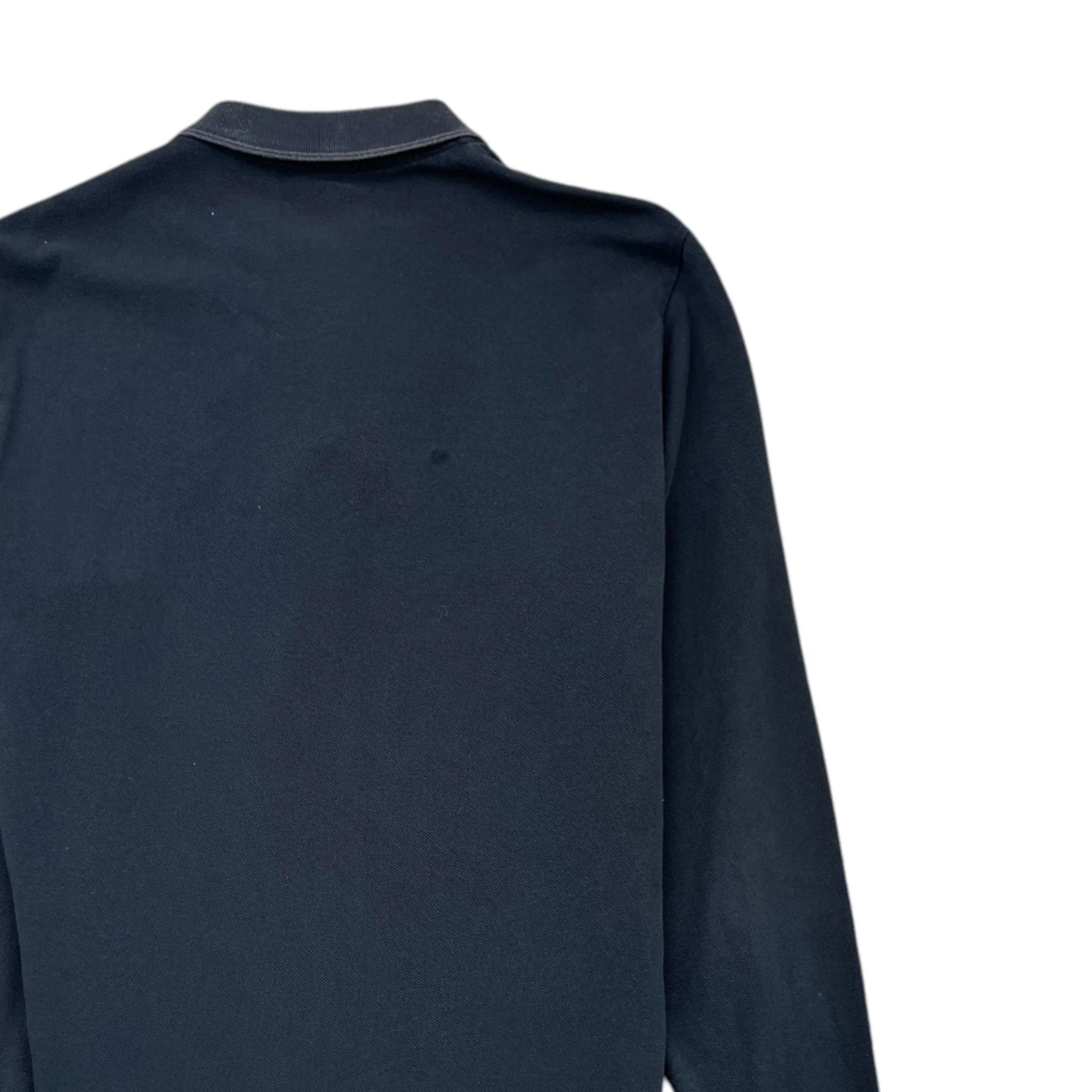 Men's Maglia Polo Shirt Navy Size L - Image 4