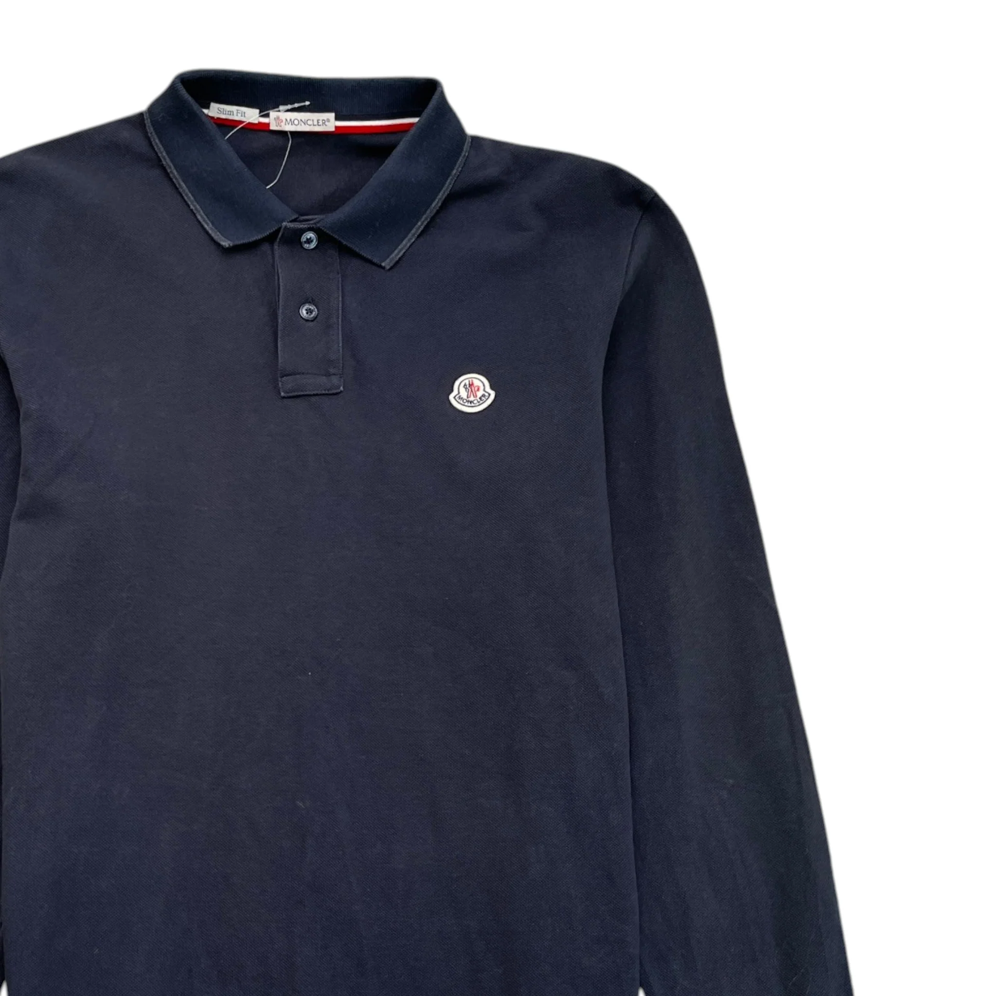 Men's Maglia Polo Shirt Navy Size L - Image 3