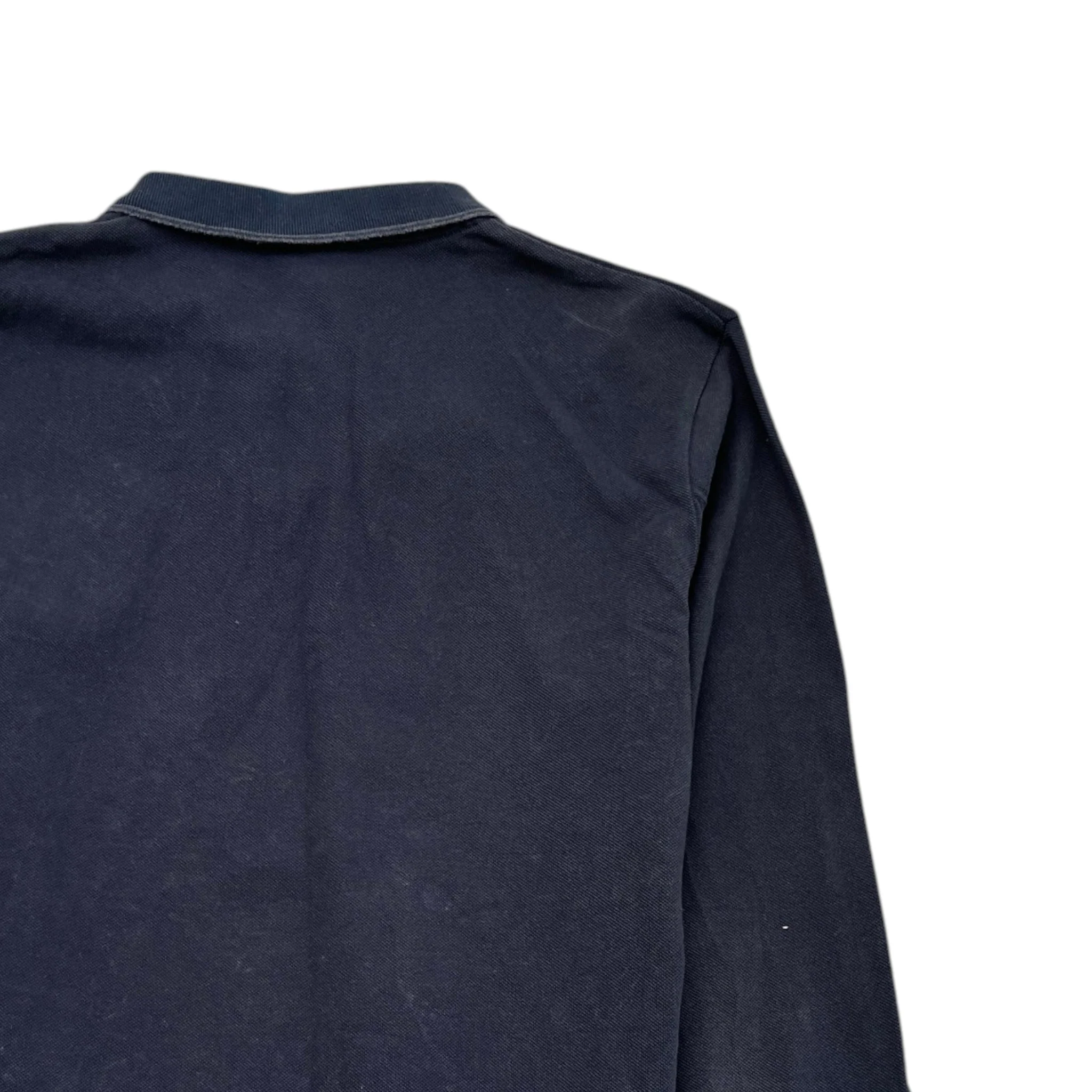 Men's Maglia Polo Shirt Navy Size L - Image 4
