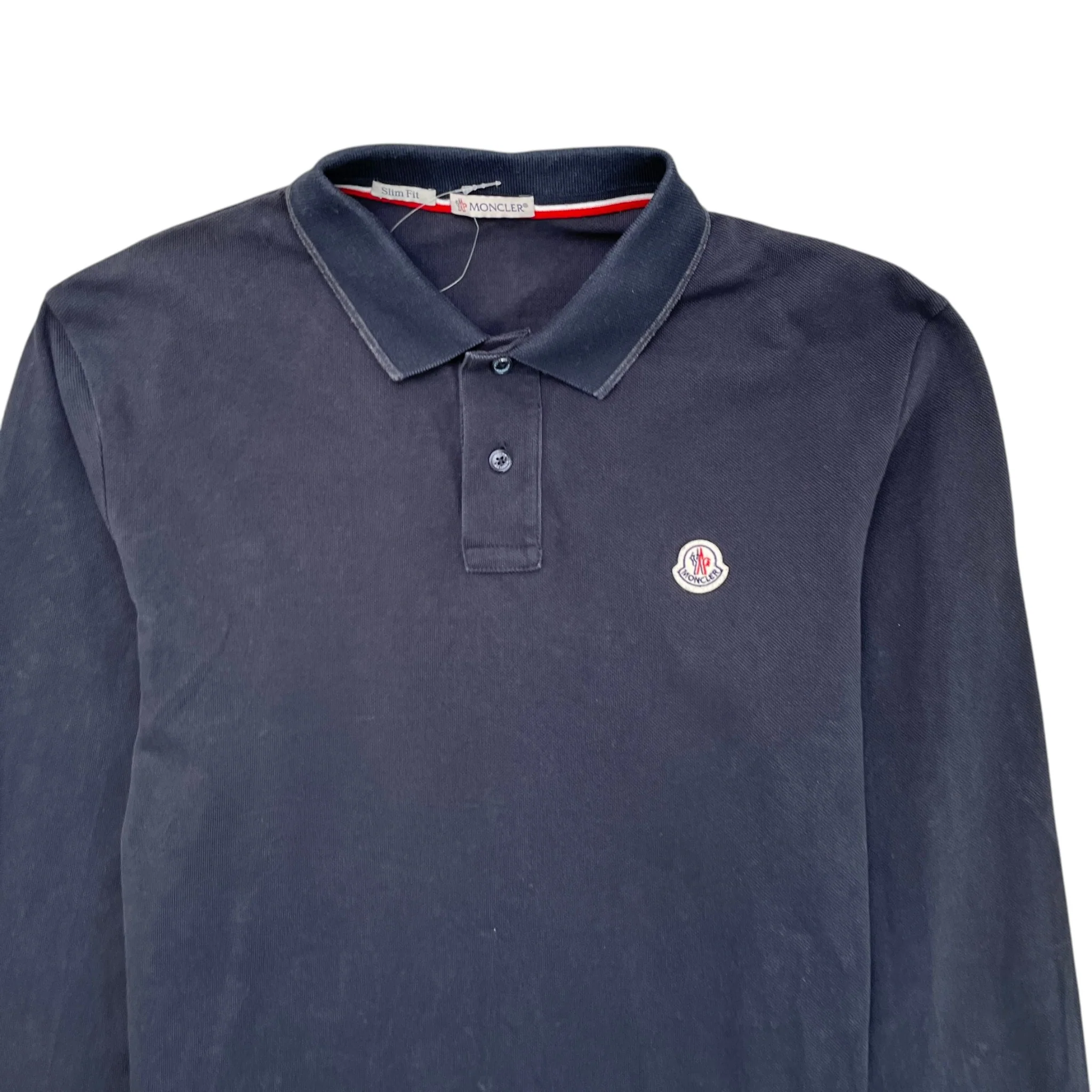 Men's Maglia Polo Shirt Navy Size L - Image 5