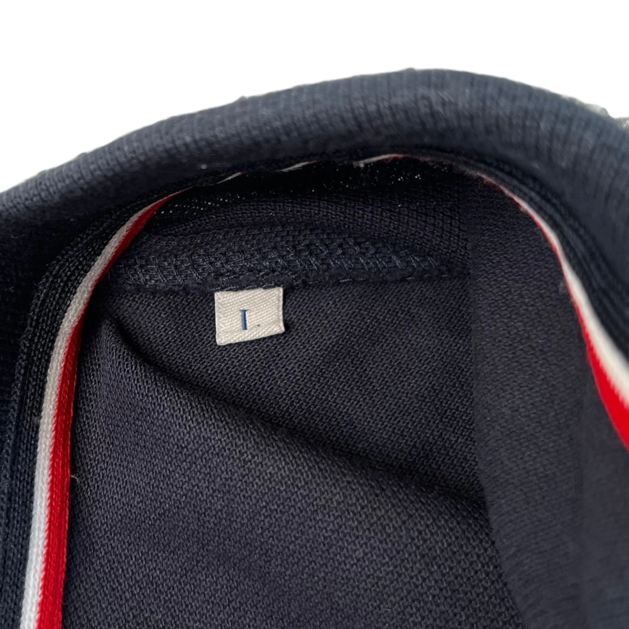 Men's Maglia Polo Shirt Navy Size L - Image 7