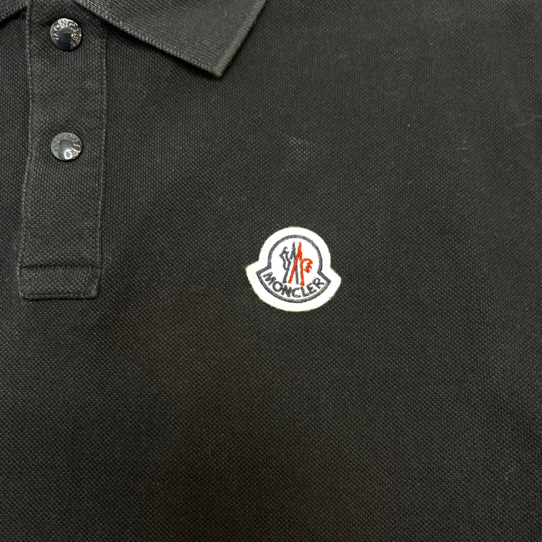 Men's Maglia Polo Shirt Navy Size L - Image 5