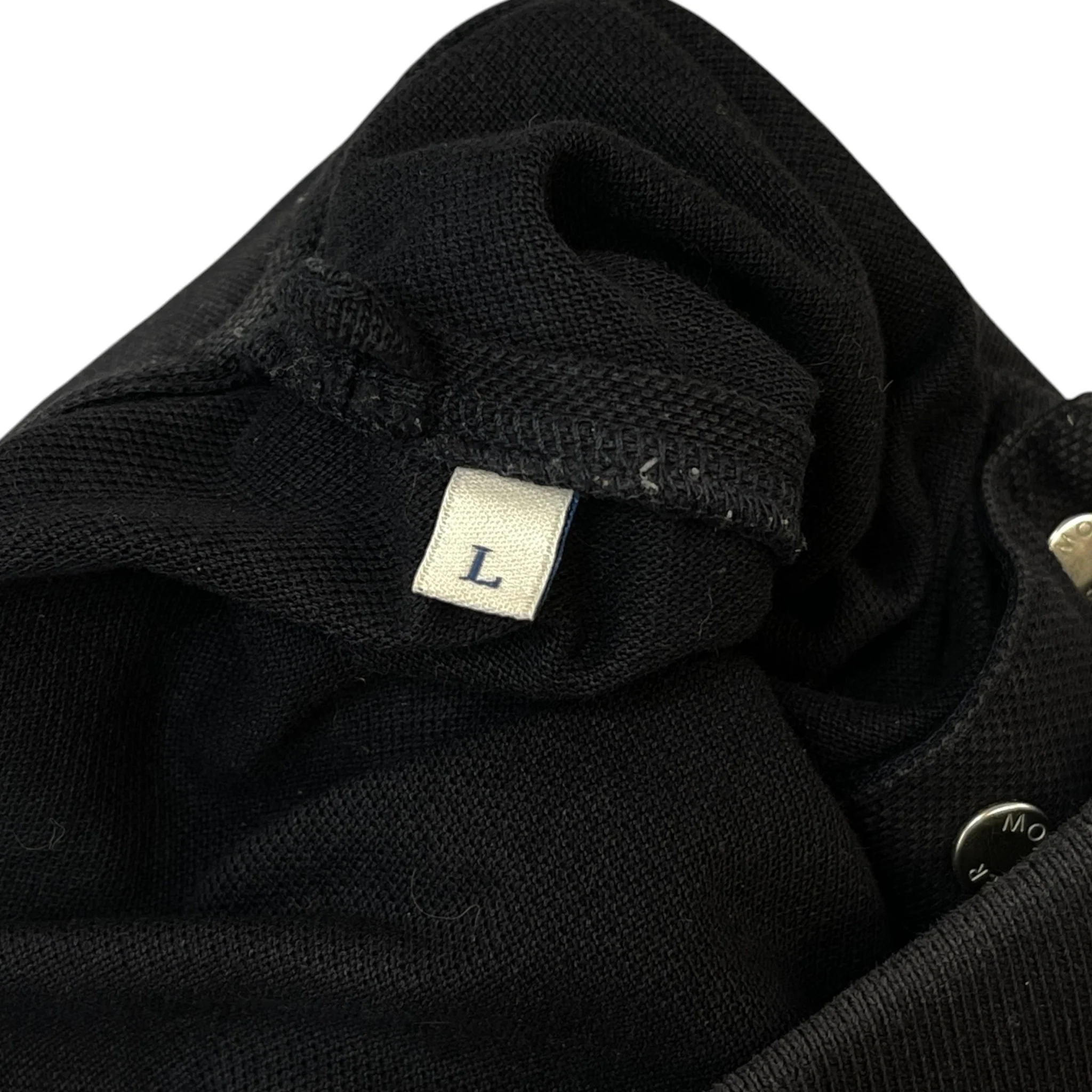 Men's Maglia Polo Shirt Navy Size L - Image 8