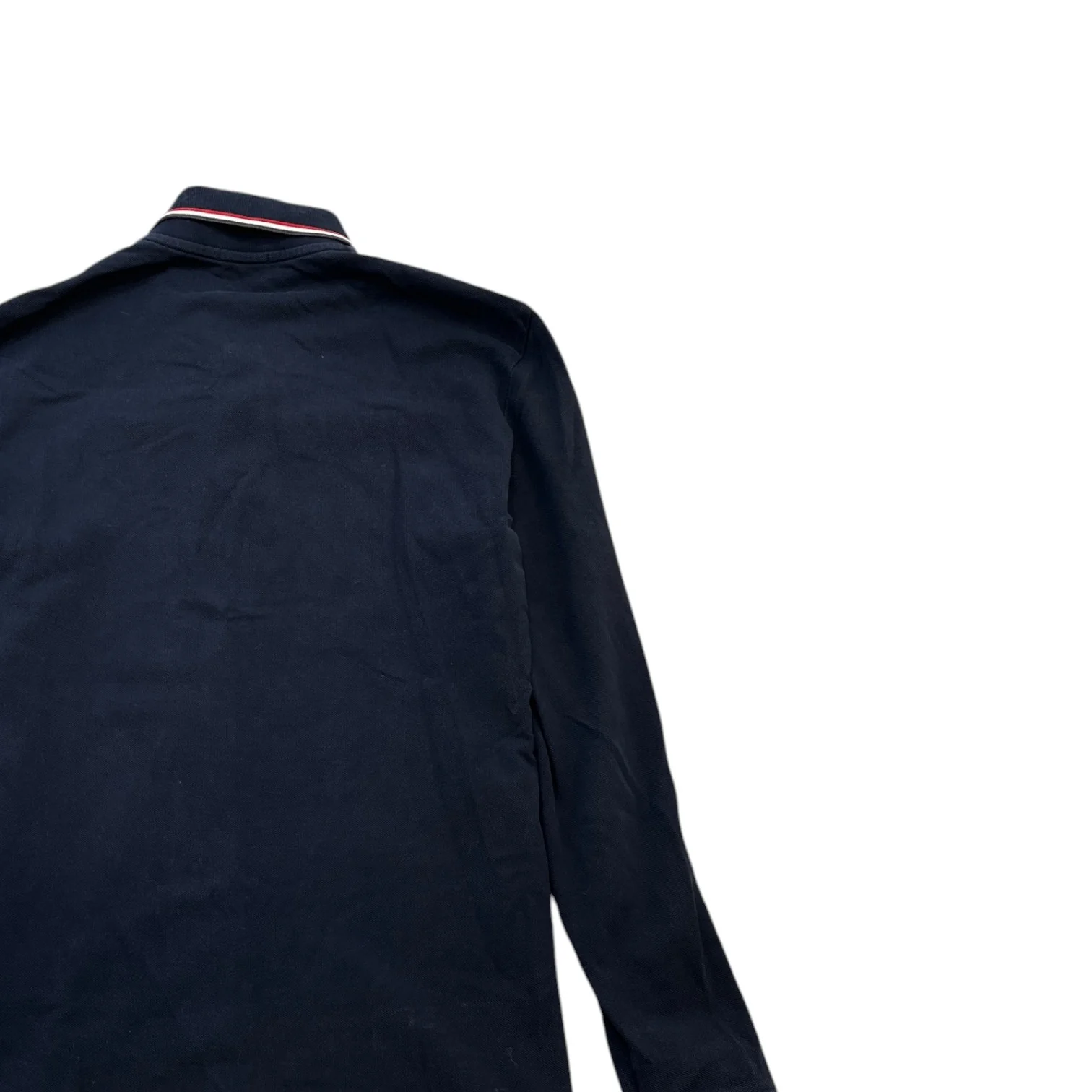 Men's Maglia Polo Shirt Navy Size L - Image 4