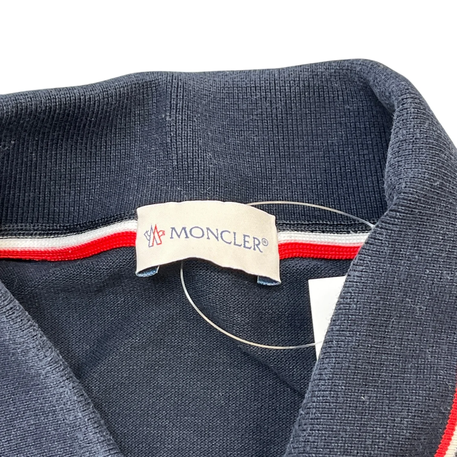 Men's Maglia Polo Shirt Navy Size L - Image 5