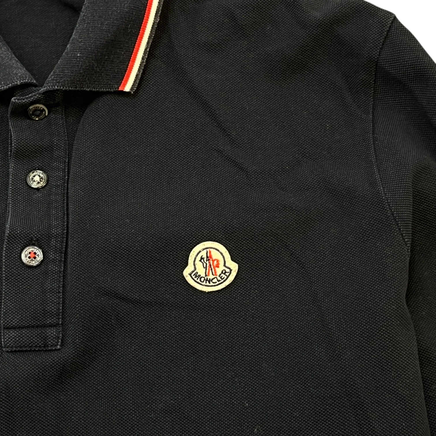 Men's Maglia Polo Shirt Navy Size L - Image 6