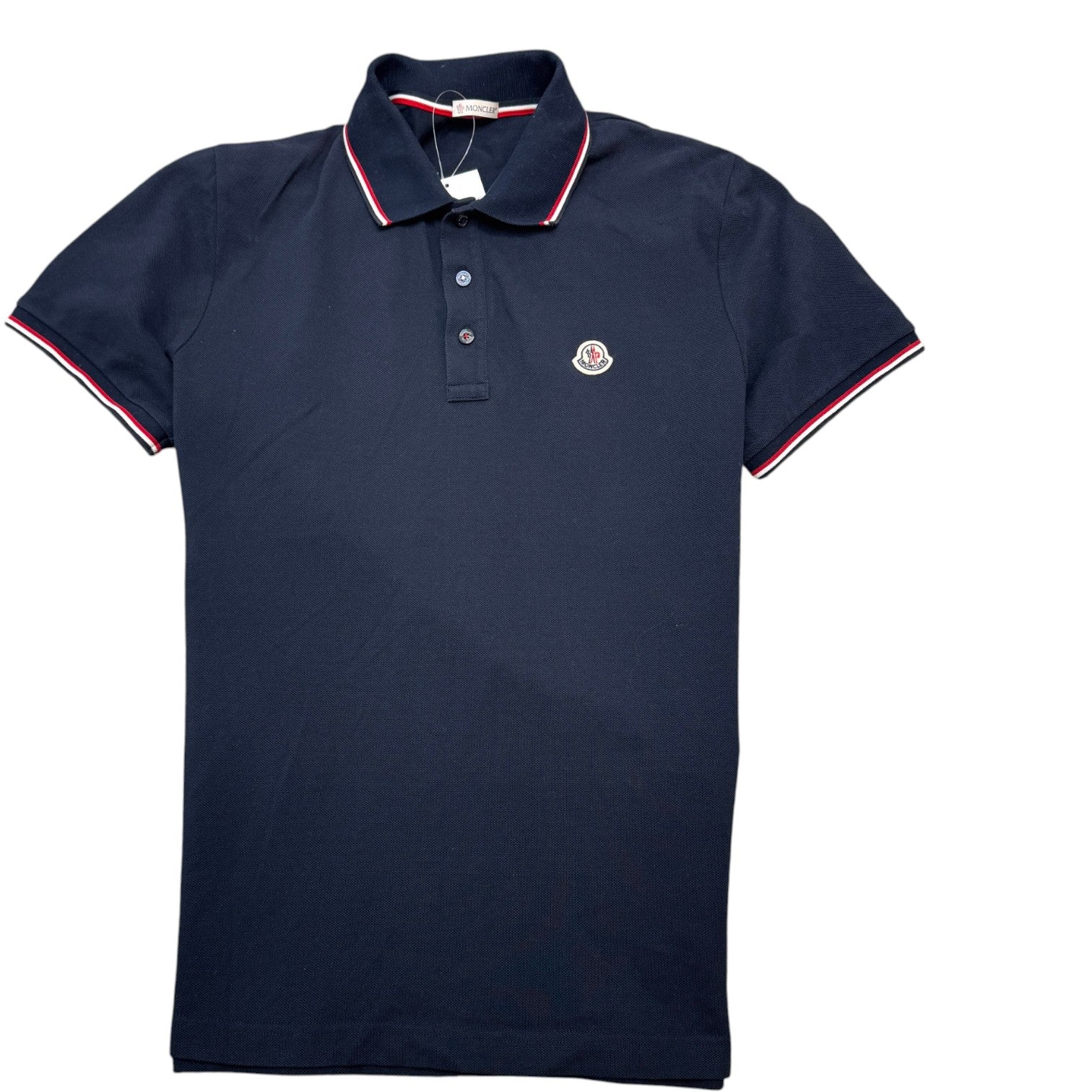 Men's Maglia Polo Shirt Navy Size L