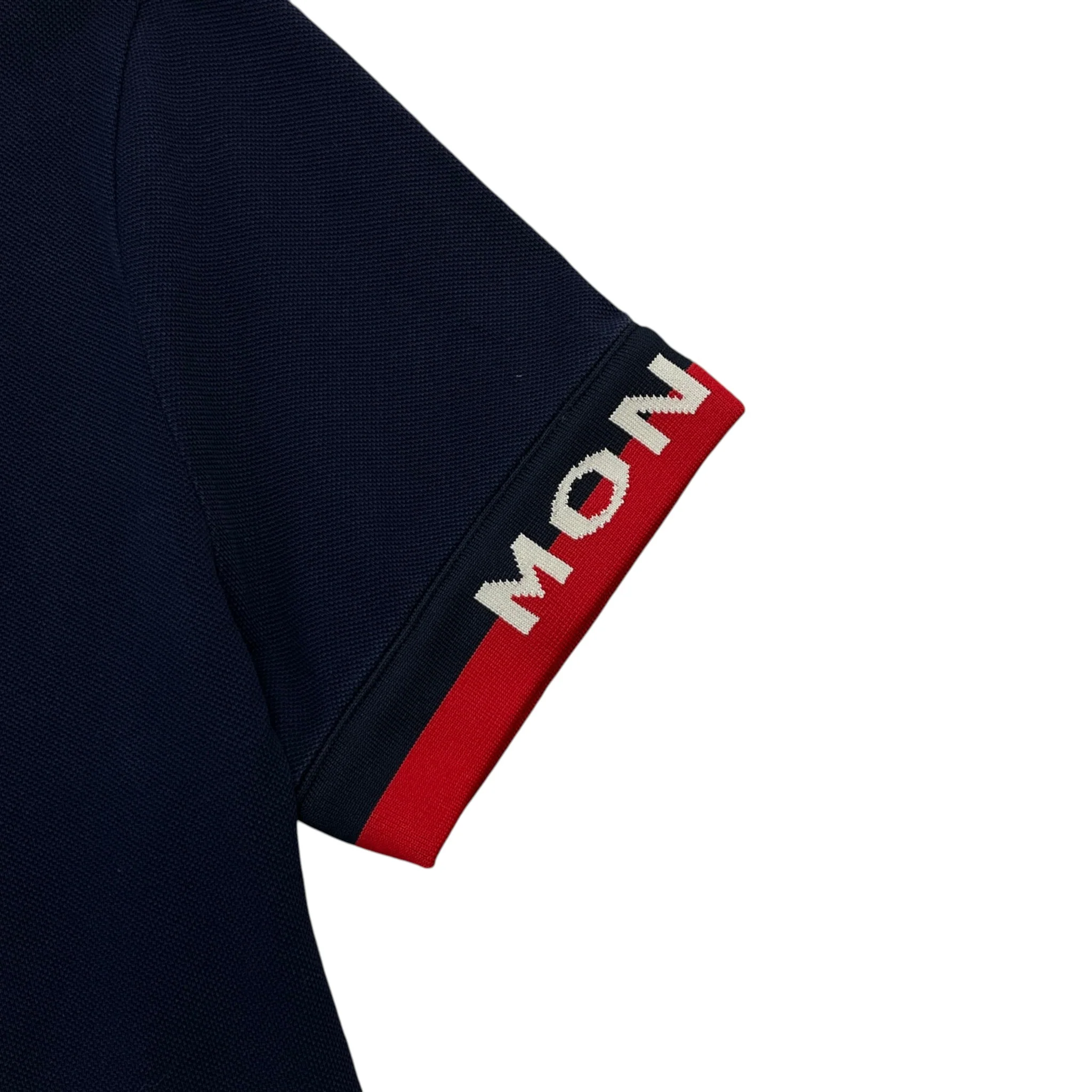 Men's Maglia Polo Shirt Navy Size L - Image 6