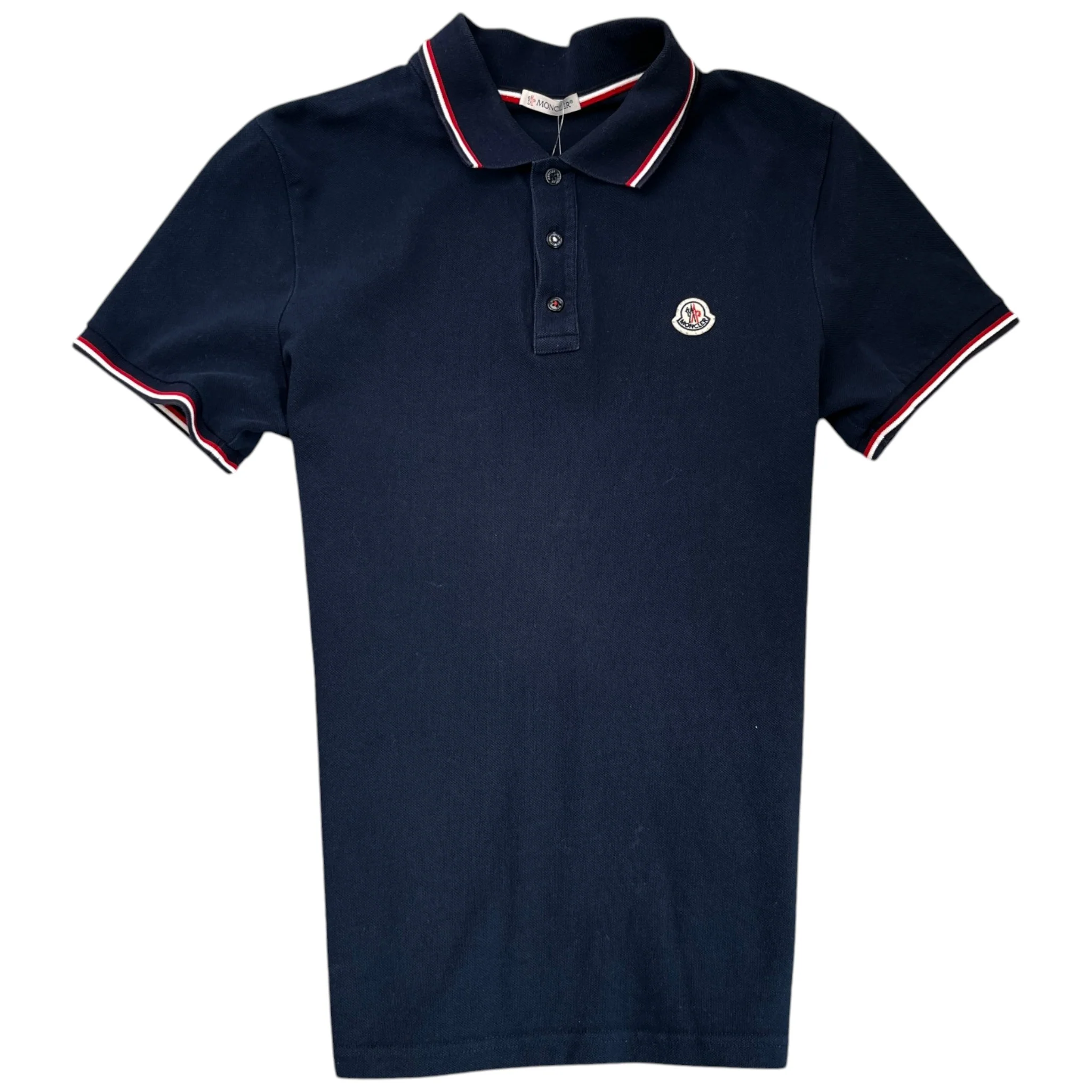 Men's Maglia Polo Shirt Navy Size M