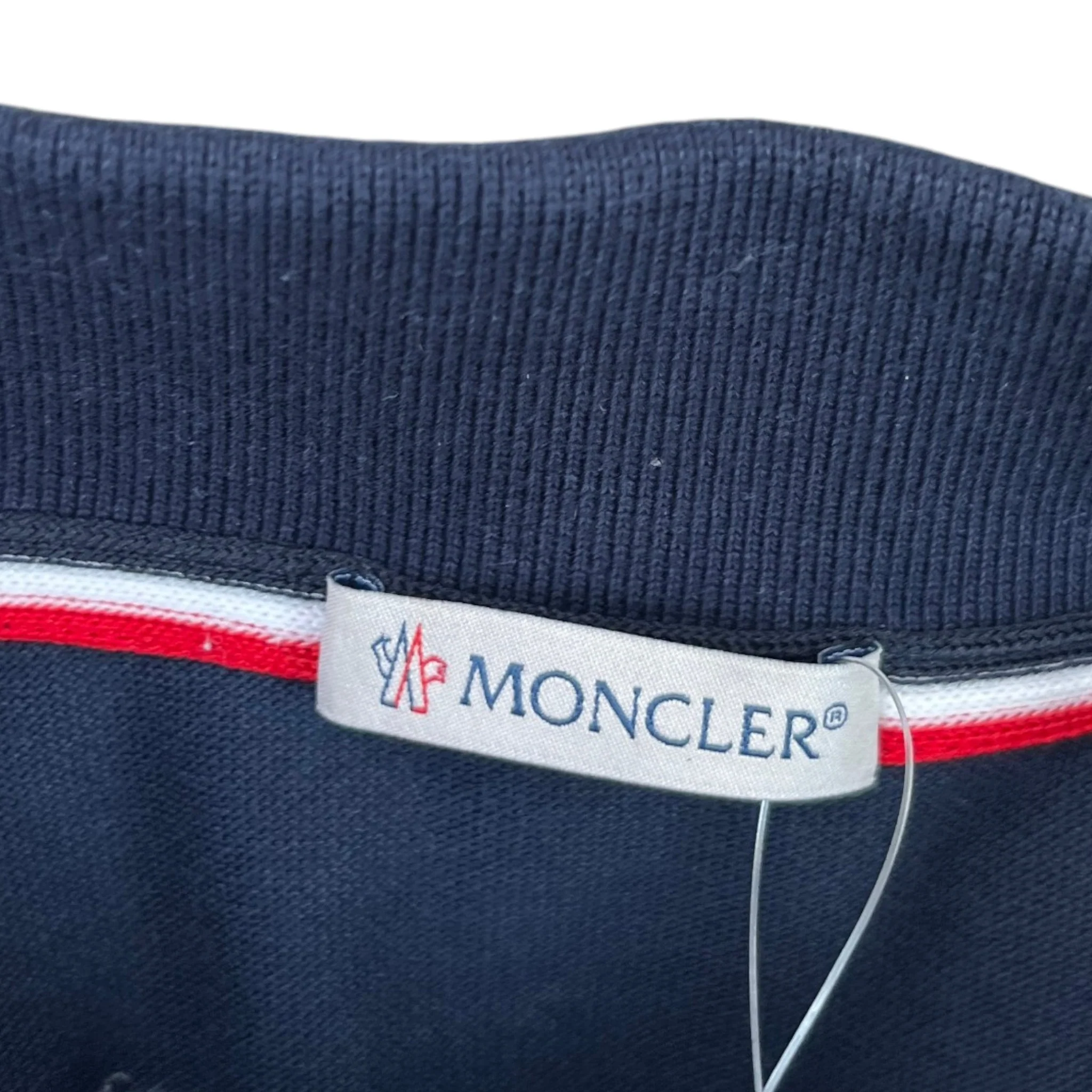 Men's Maglia Polo Shirt Navy Size M - Image 6
