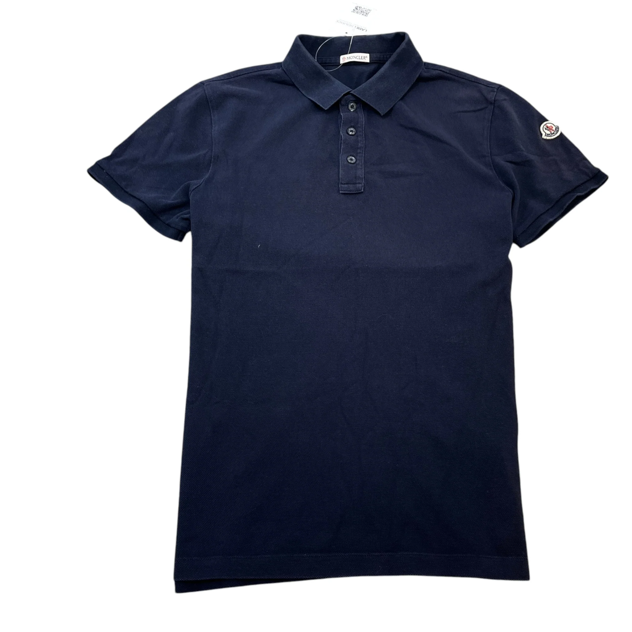 Men's Maglia Polo Shirt Navy Size M