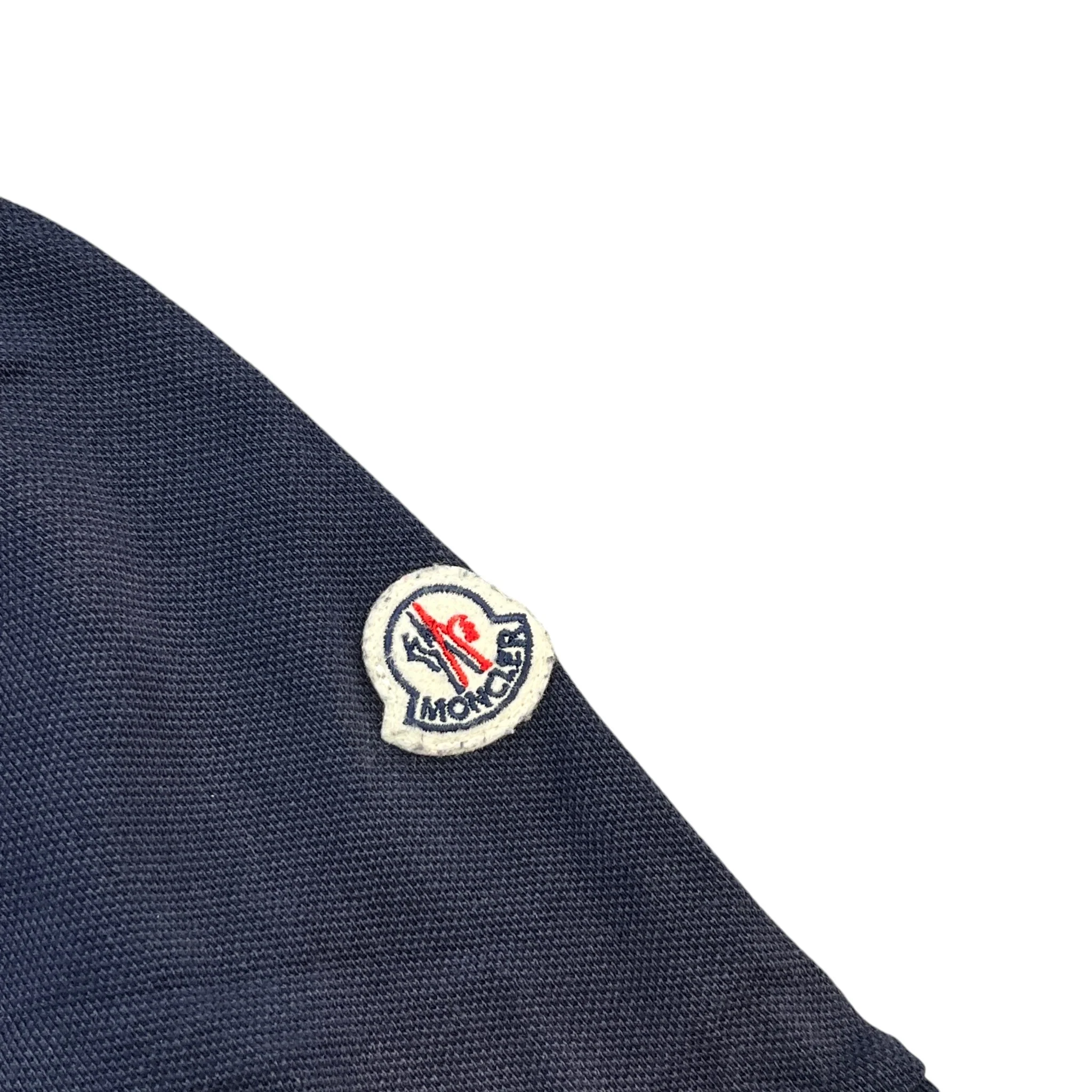 Men's Maglia Polo Shirt Navy Size M - Image 6