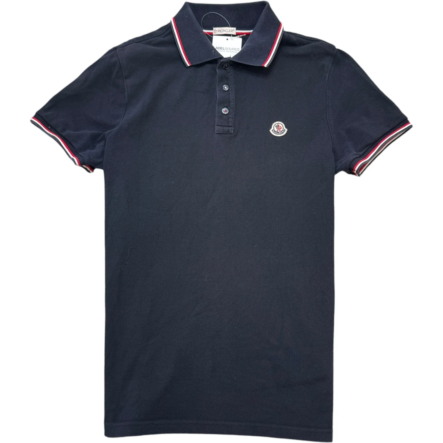 Men's Maglia Polo Shirt Navy Size M