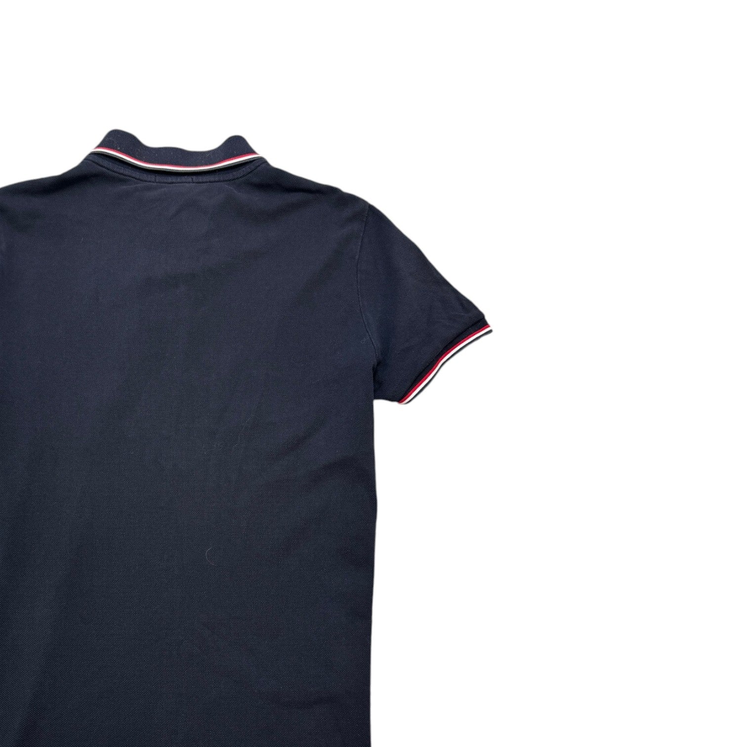 Men's Maglia Polo Shirt Navy Size M - Image 4