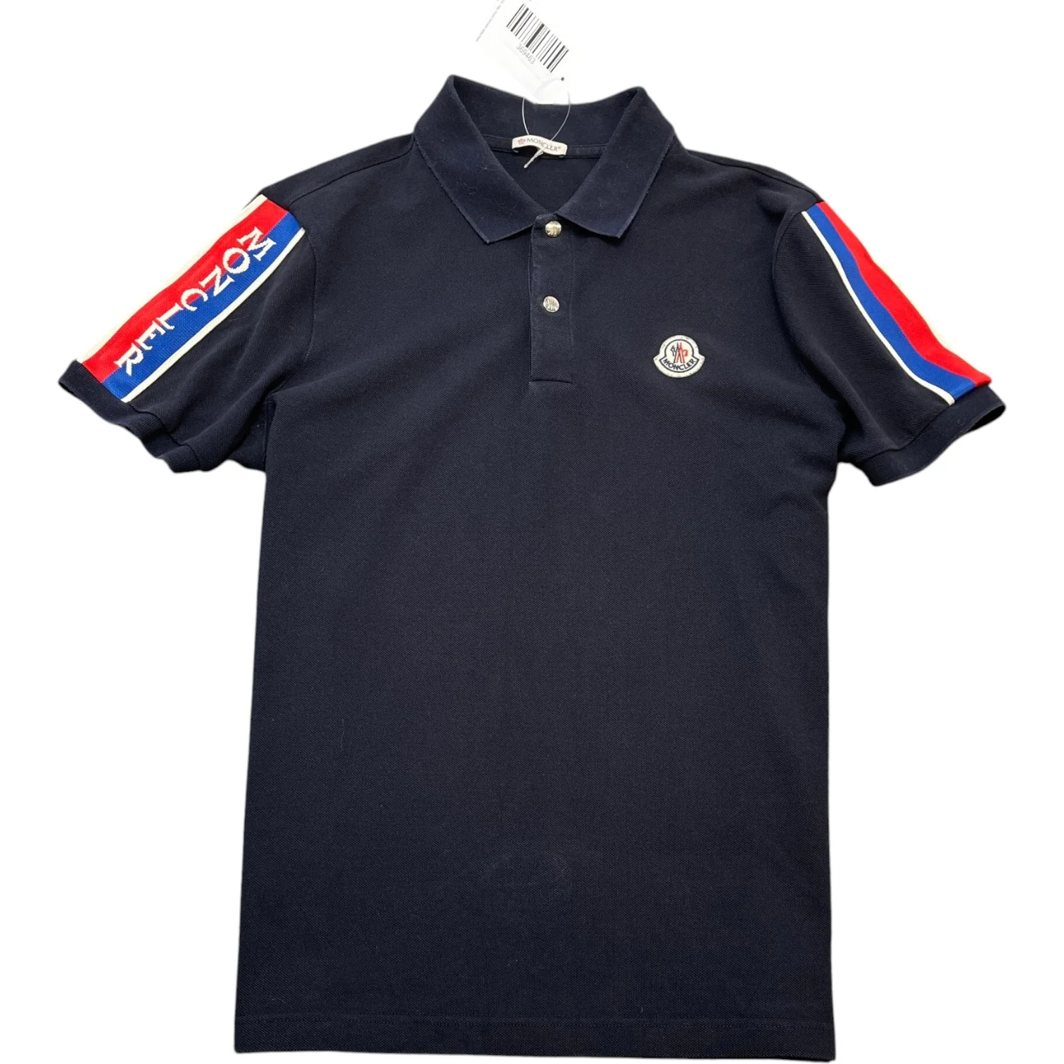 Men's Maglia Polo Shirt Navy Size M