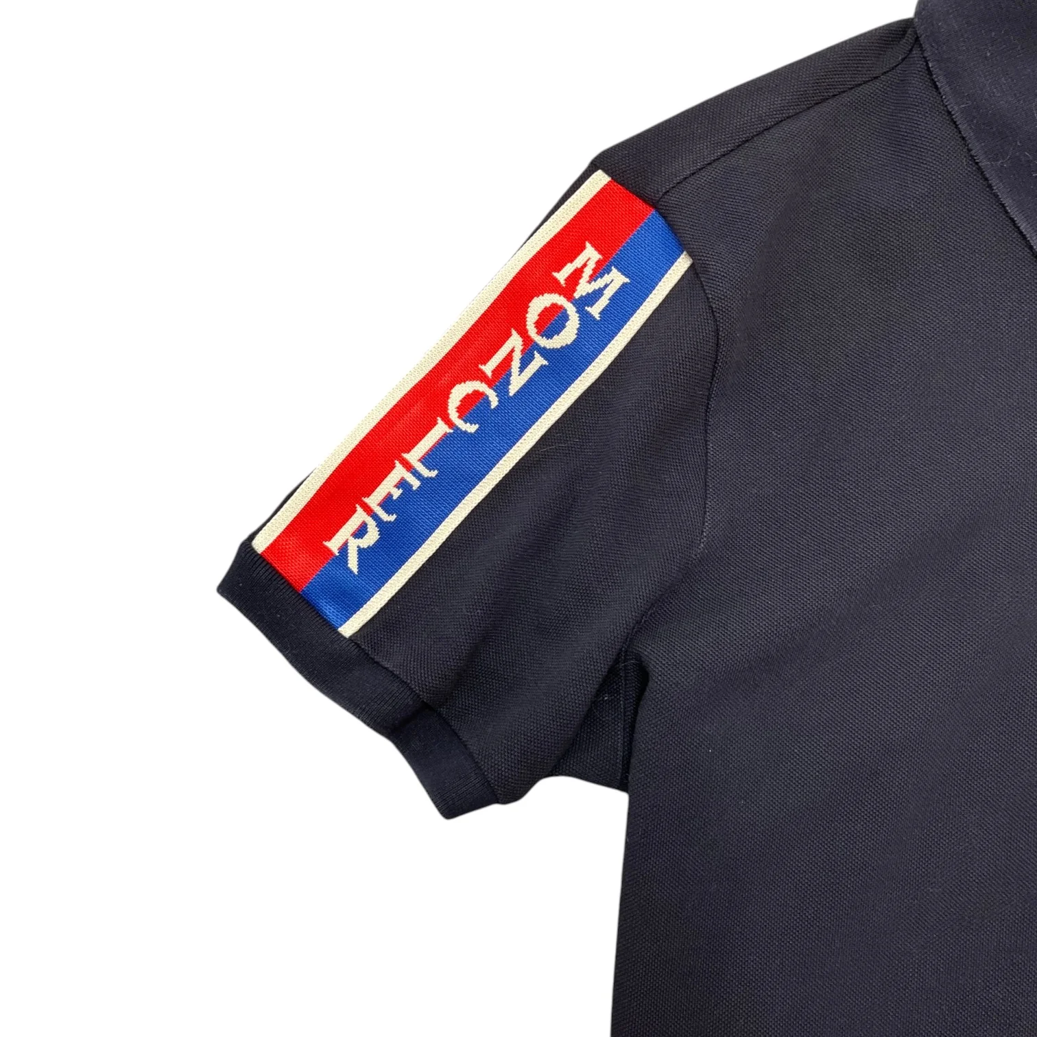 Men's Maglia Polo Shirt Navy Size M - Image 7