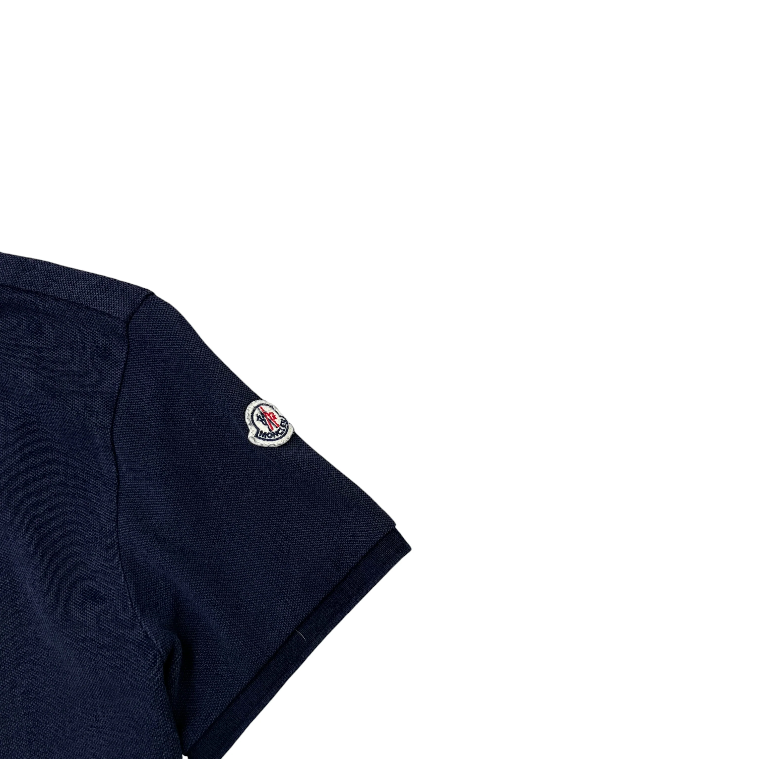 Men's Maglia Polo Shirt Navy Size S - Image 5