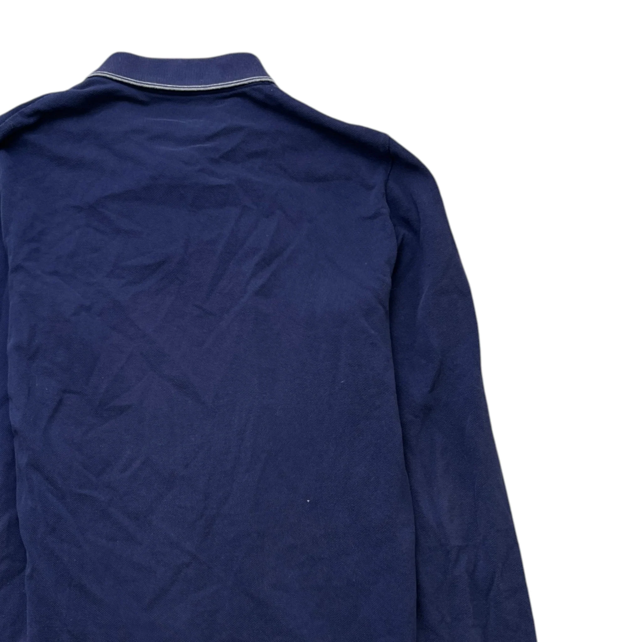 Men's Maglia Polo Shirt Navy Size S - Image 4