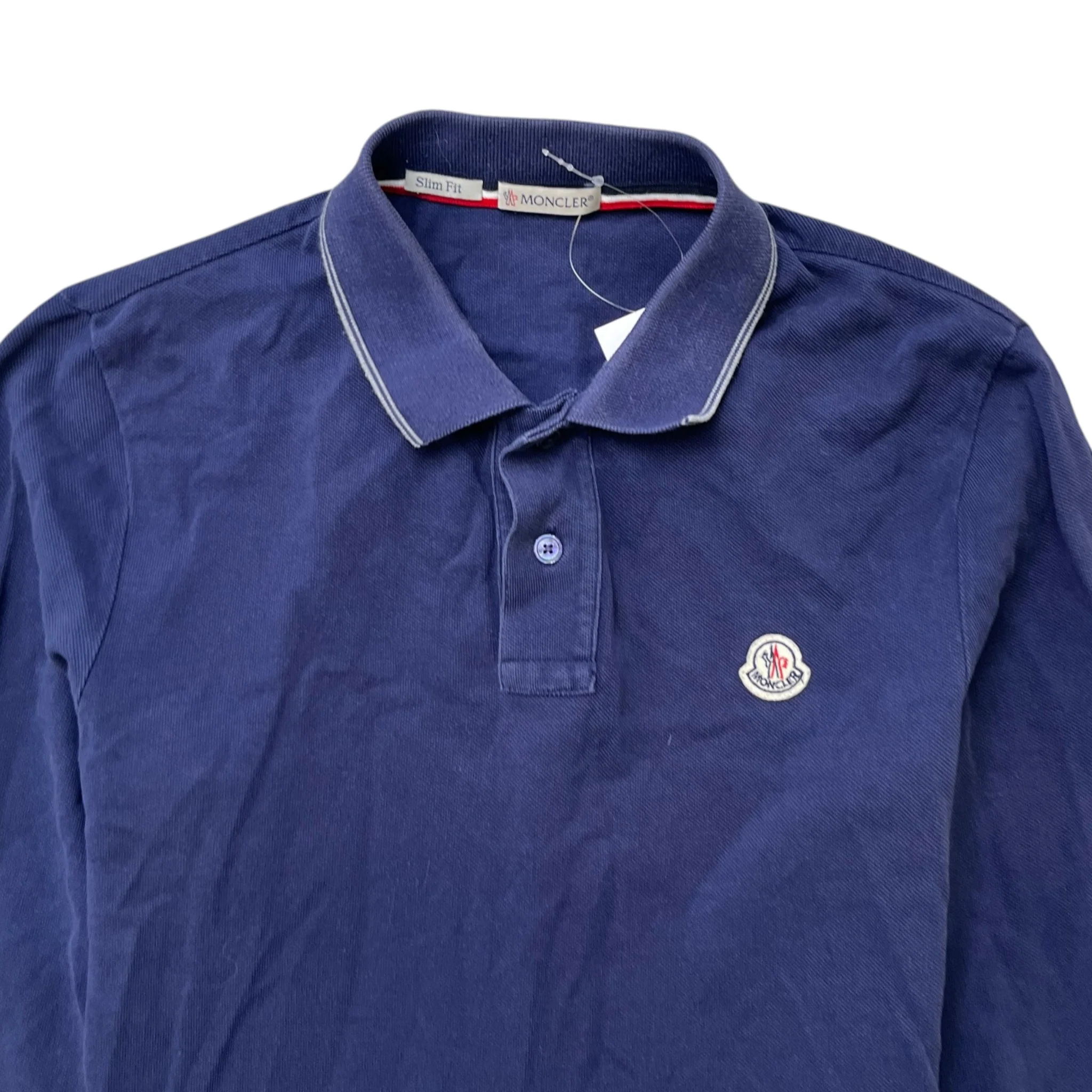 Men's Maglia Polo Shirt Navy Size S - Image 5