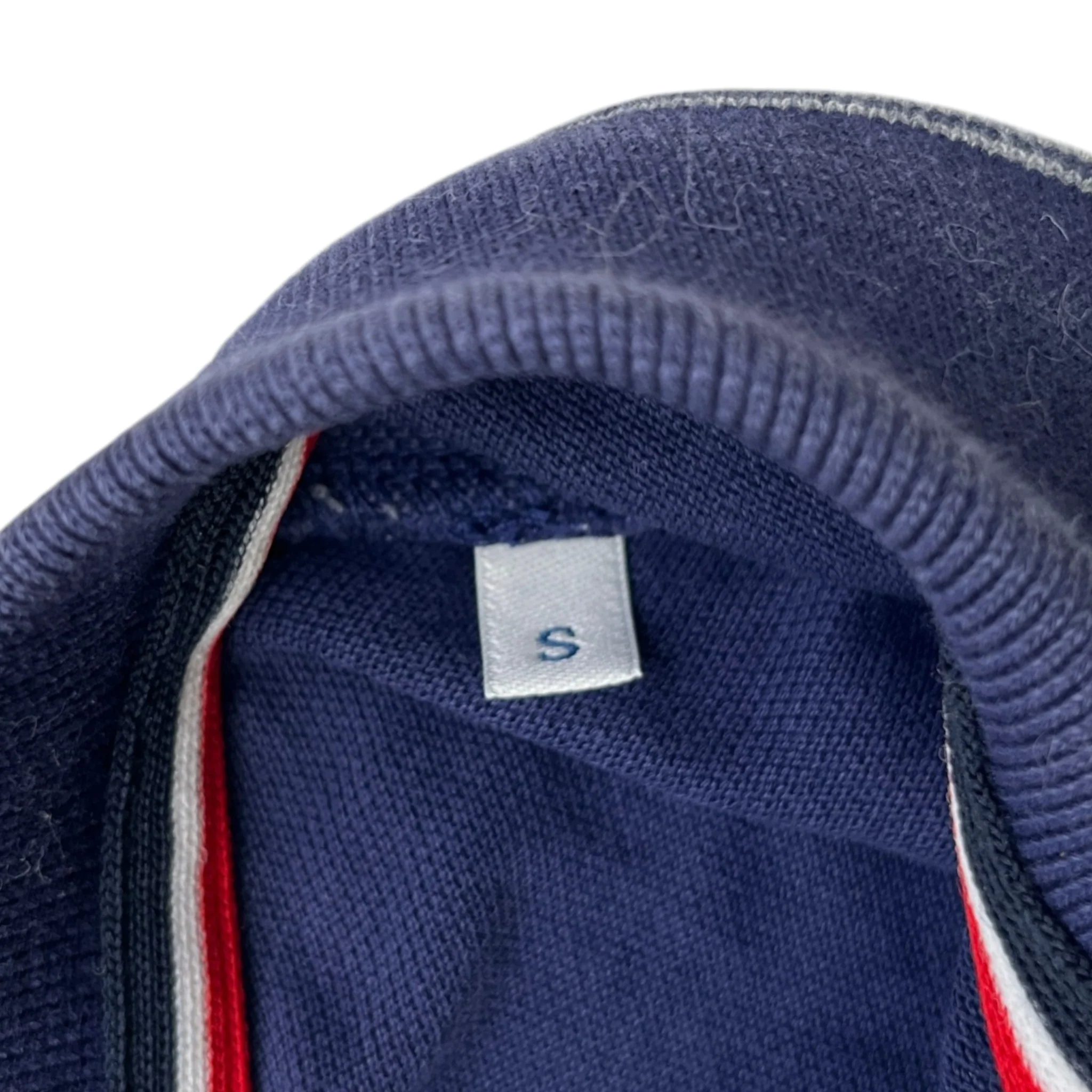 Men's Maglia Polo Shirt Navy Size S - Image 6