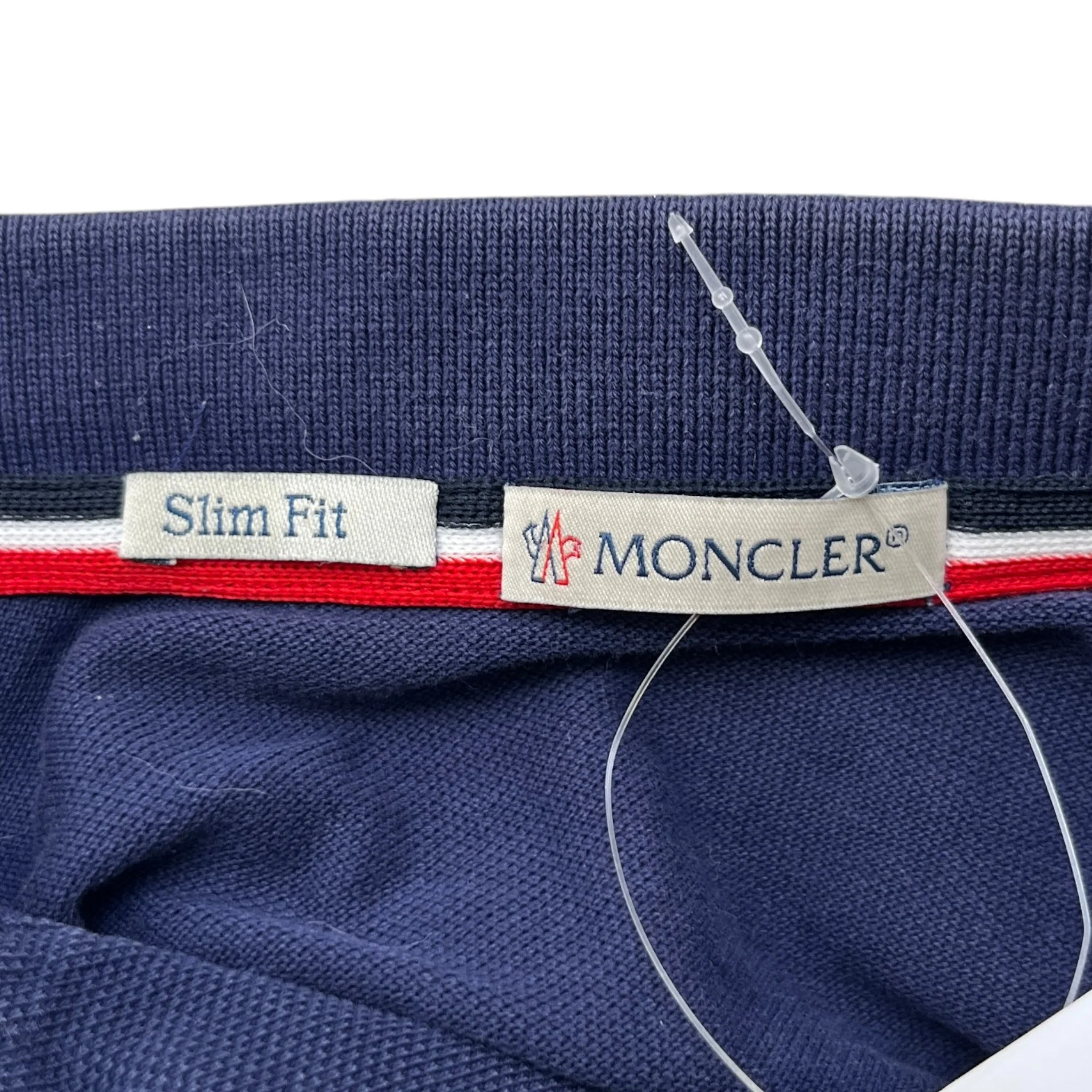 Men's Maglia Polo Shirt Navy Size S - Image 7