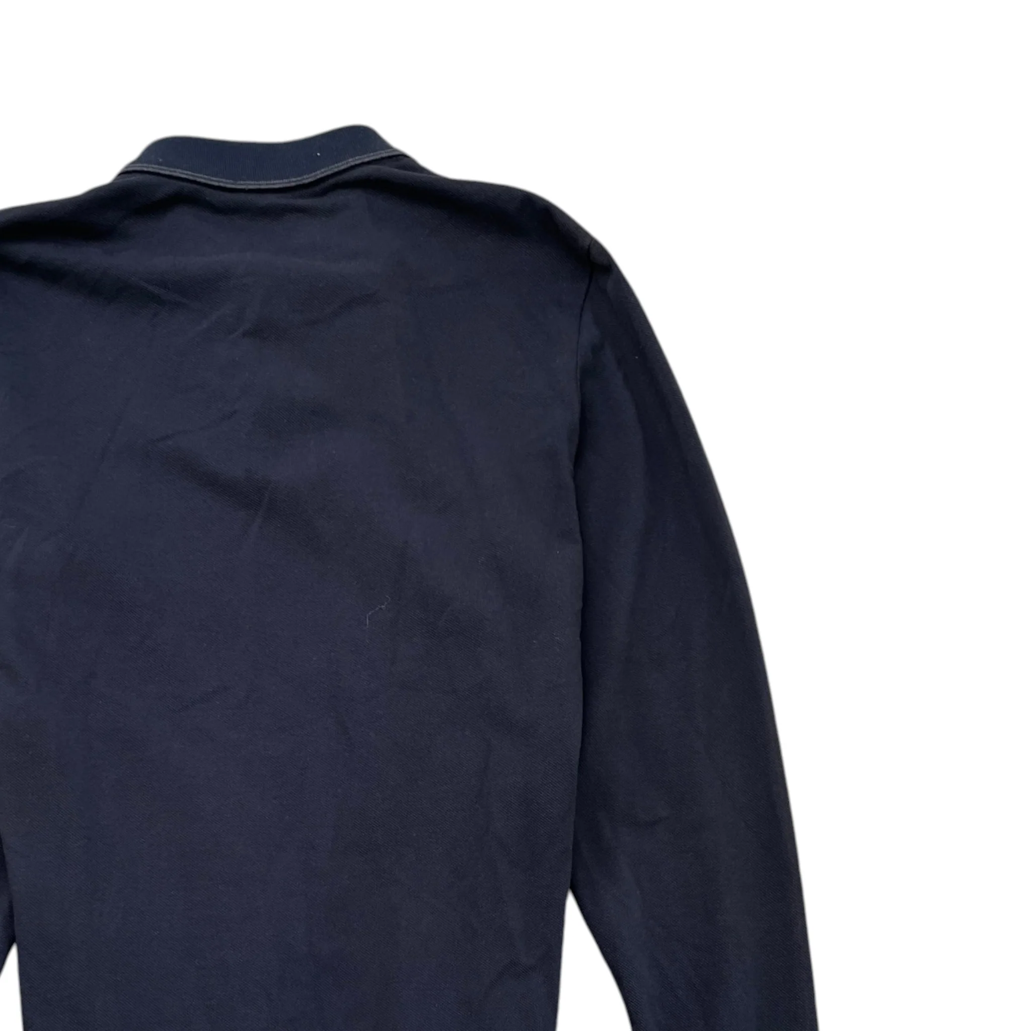 Men's Maglia Polo Shirt Navy Size S - Image 4