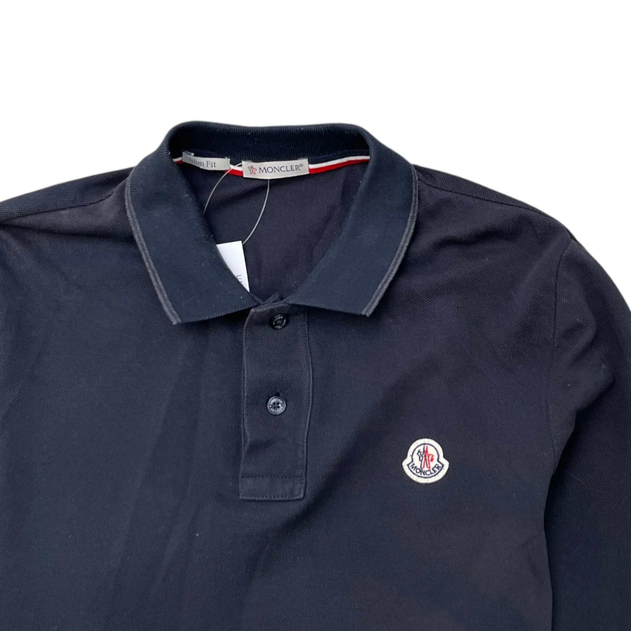 Men's Maglia Polo Shirt Navy Size S - Image 5