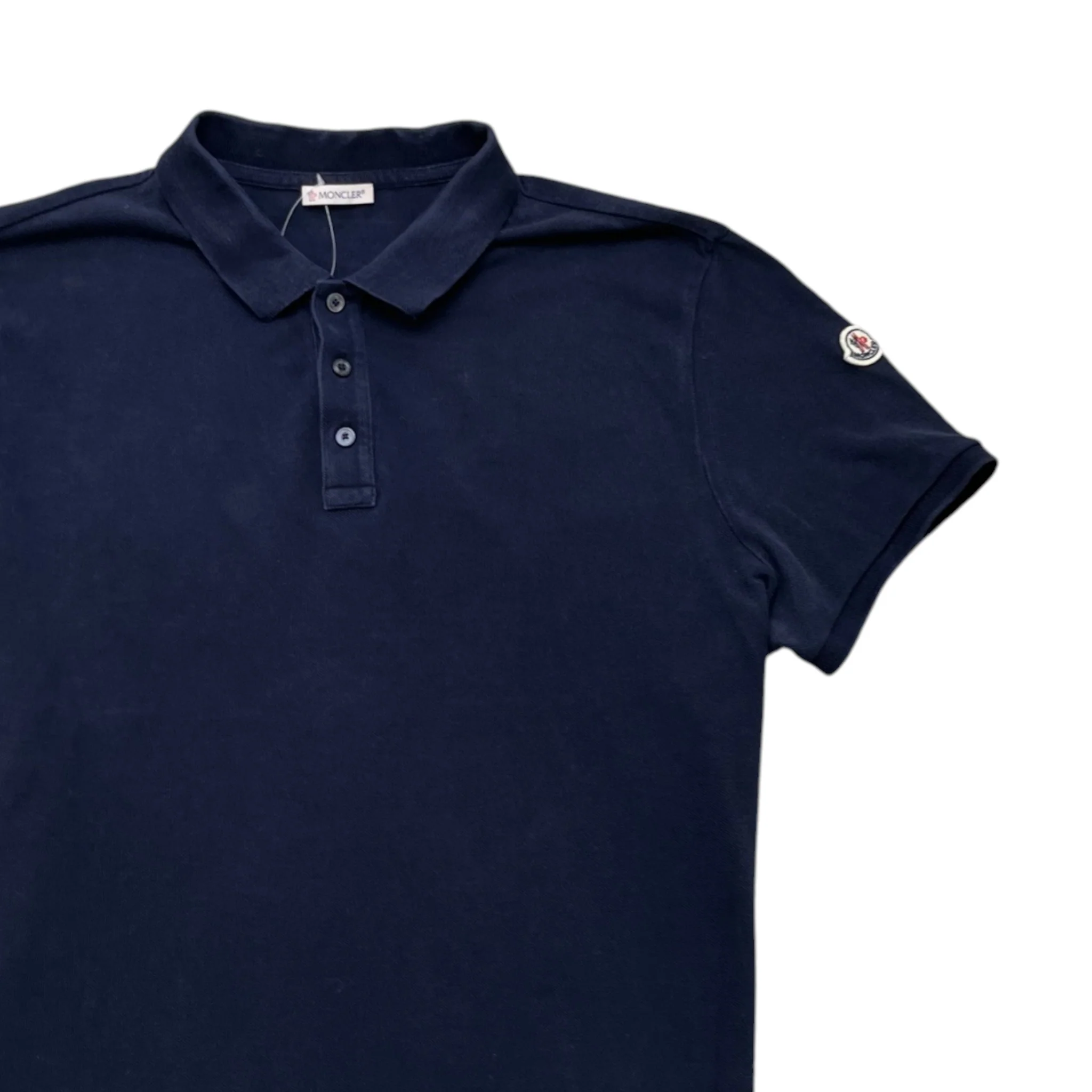 Men's Maglia Polo Shirt Navy Size XXL - Image 3