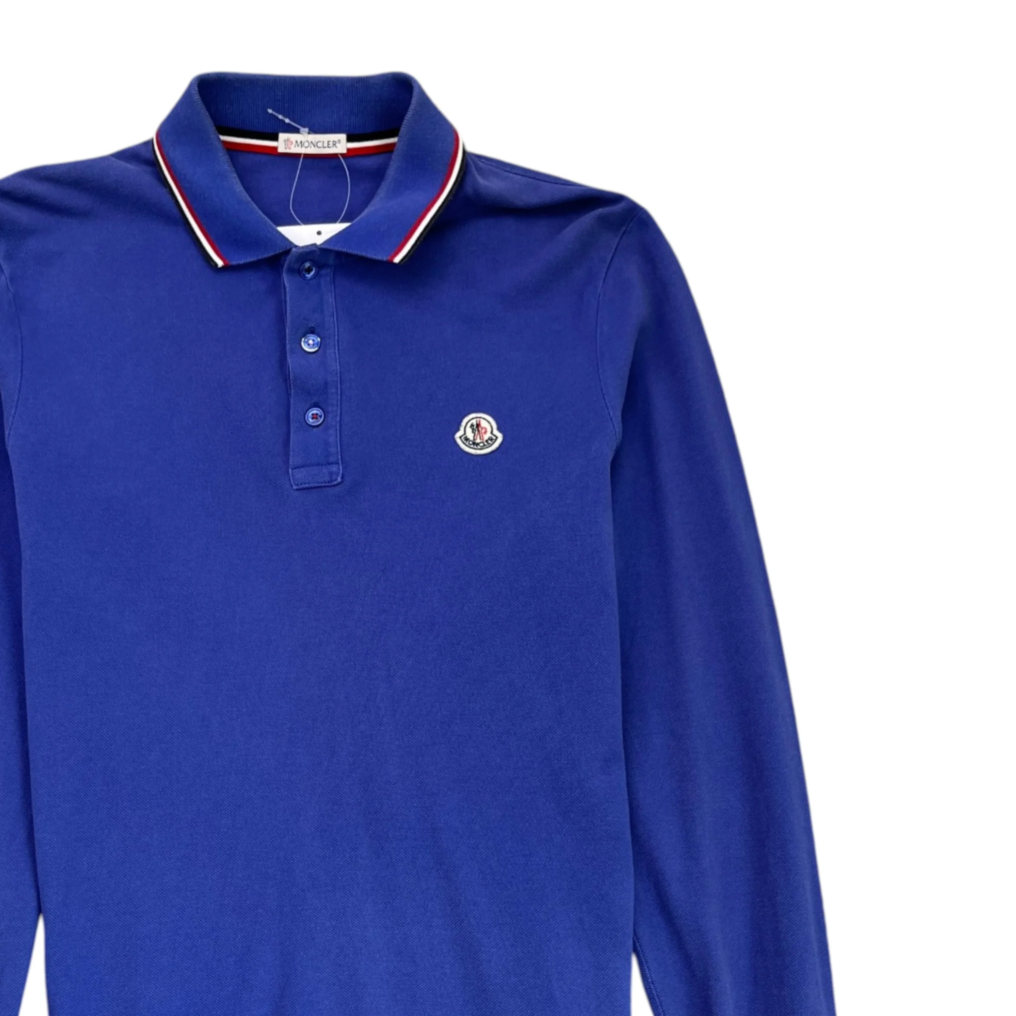 Men's Maglia Polo Shirt Purple Size S - Image 3