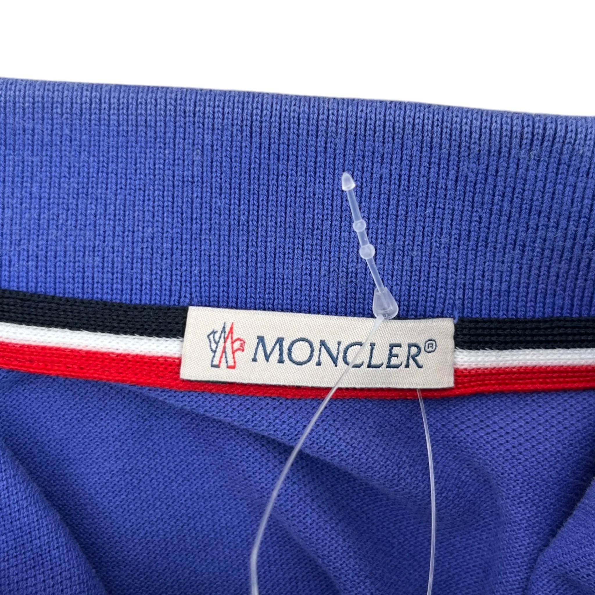 Men's Maglia Polo Shirt Purple Size S - Image 6